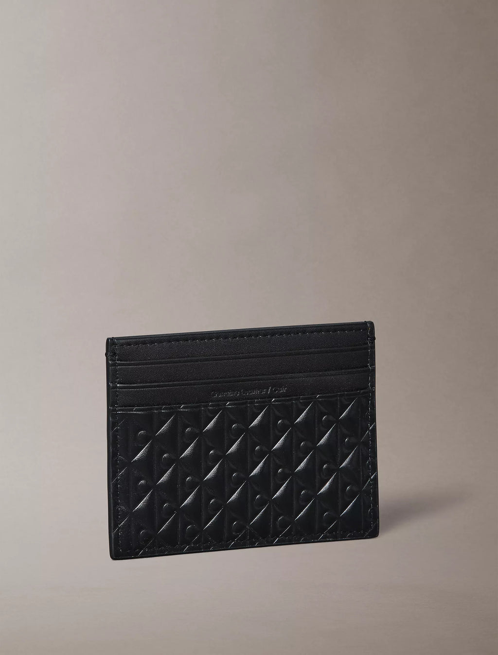 Calvin Klein - Embossed Allover Monogram Card Case - Brandatak Store