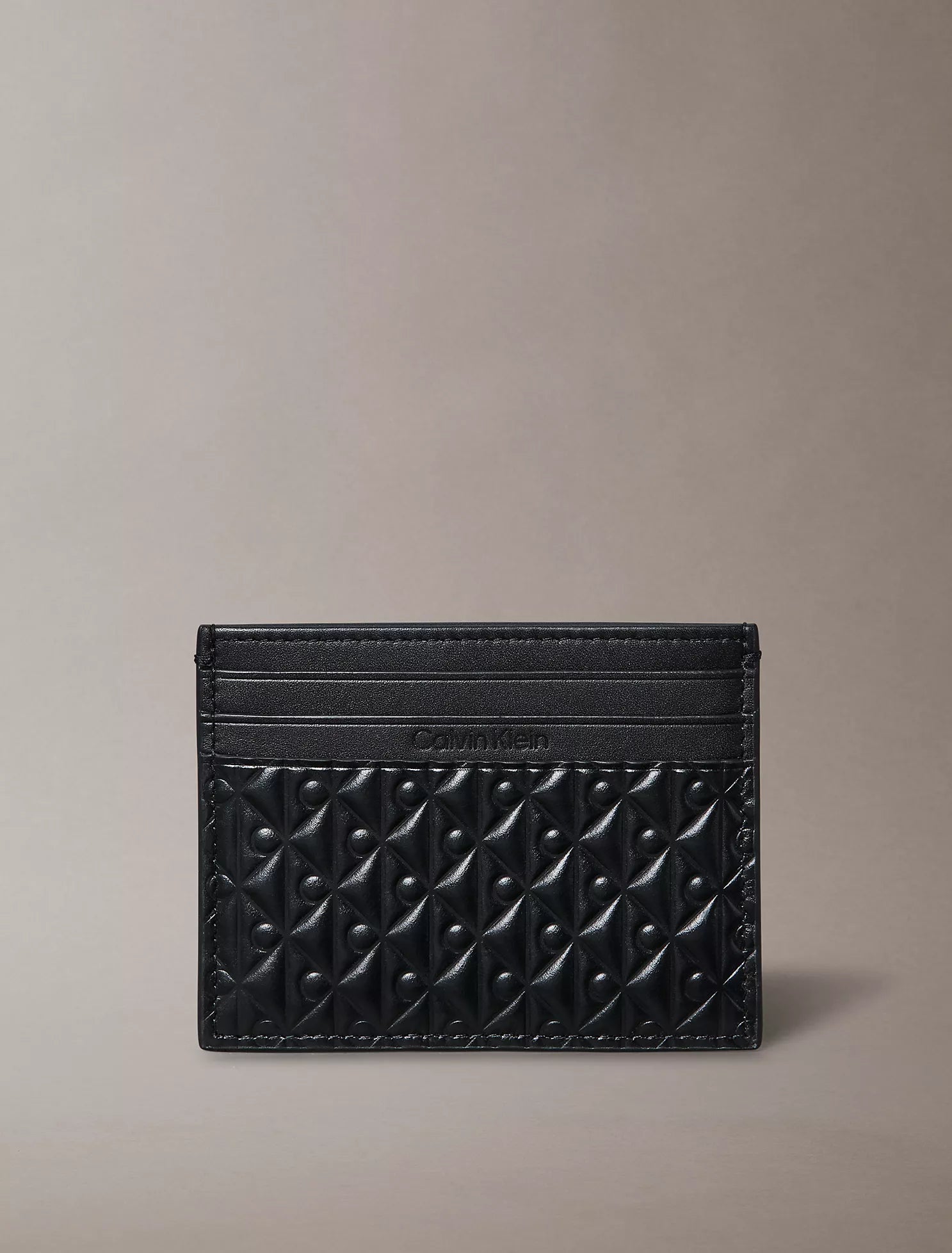 Calvin Klein - Embossed Allover Monogram Card Case - Brandatak Store