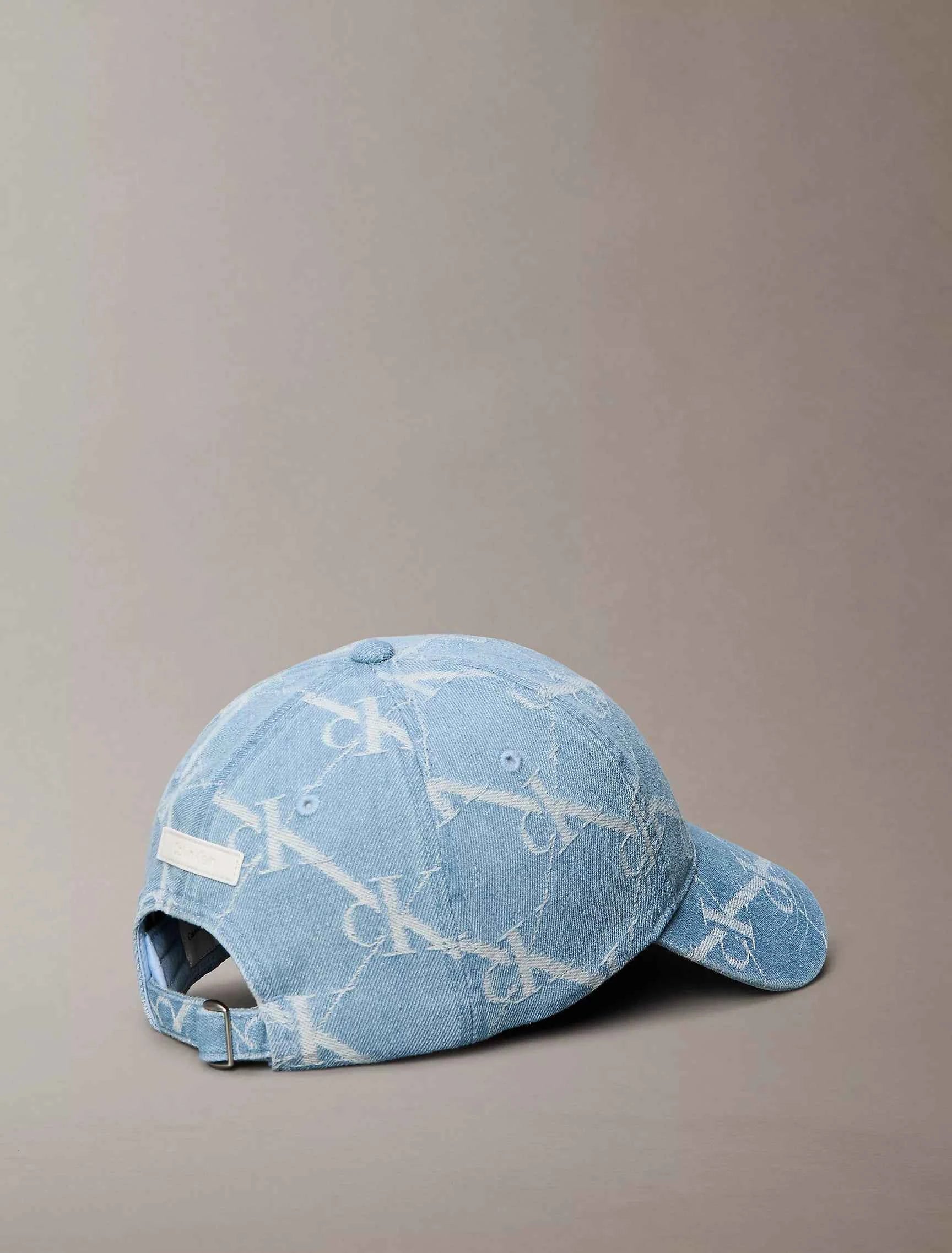 Calvin Klein - Allover Monogram Denim Cap