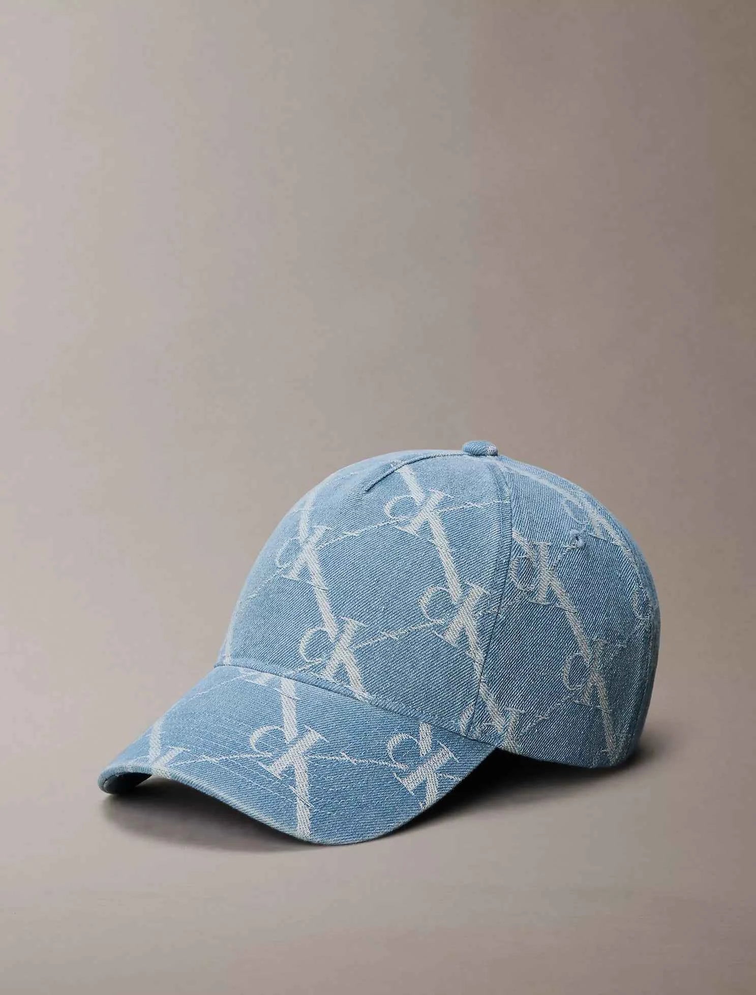 Calvin Klein - Allover Monogram Denim Cap
