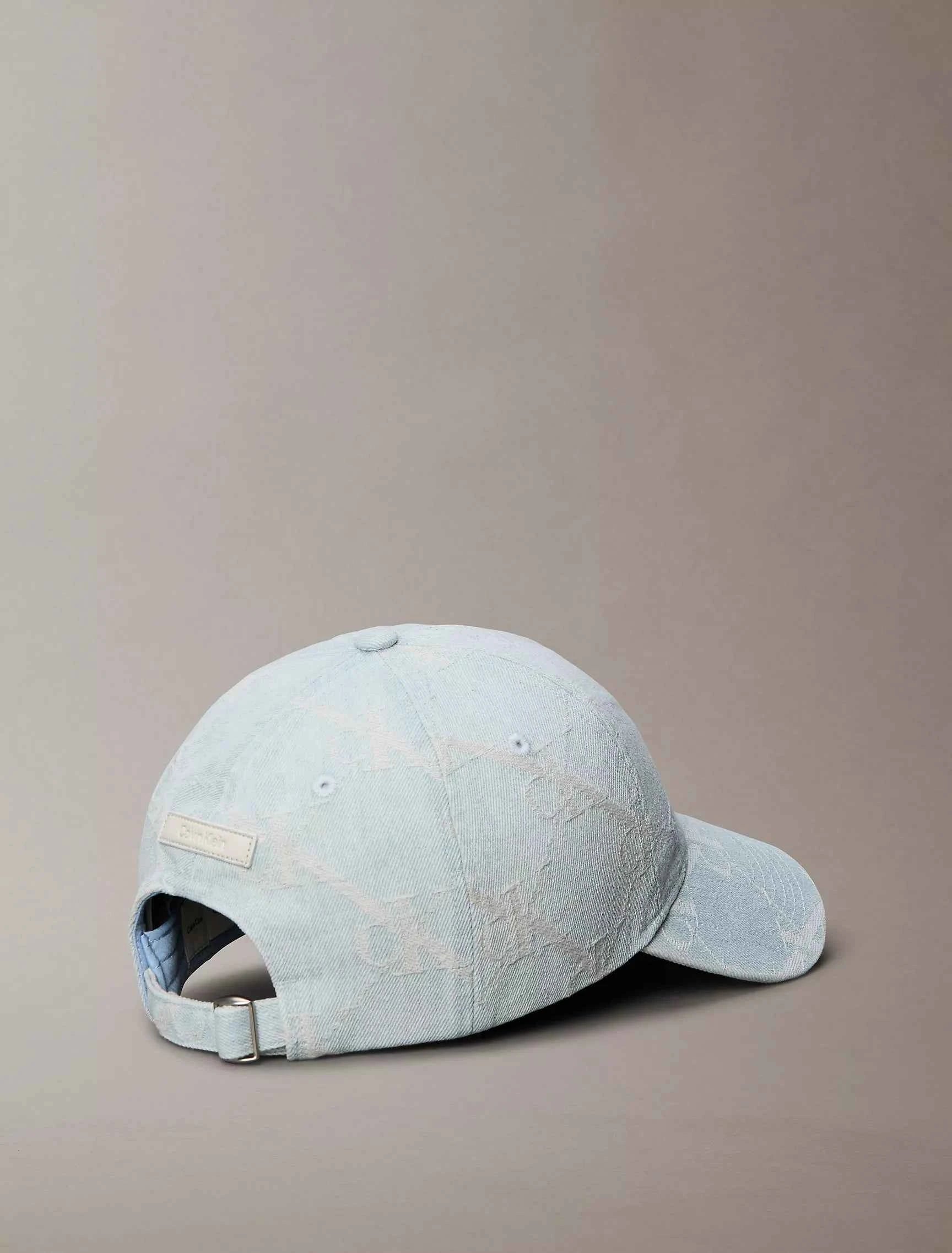 Calvin Klein - Allover Monogram Denim Cap