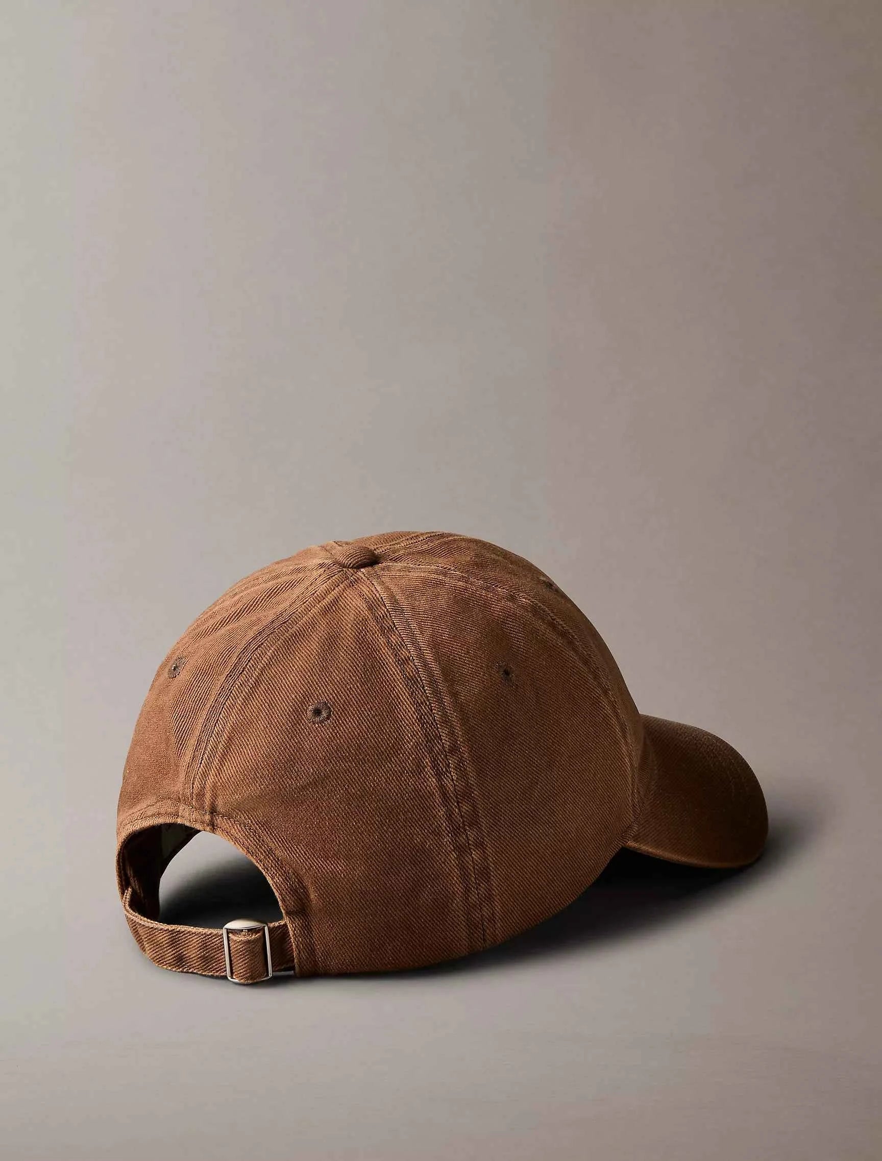 Calvin Klein - Embroidered Monogram Garment-Dyed Cap