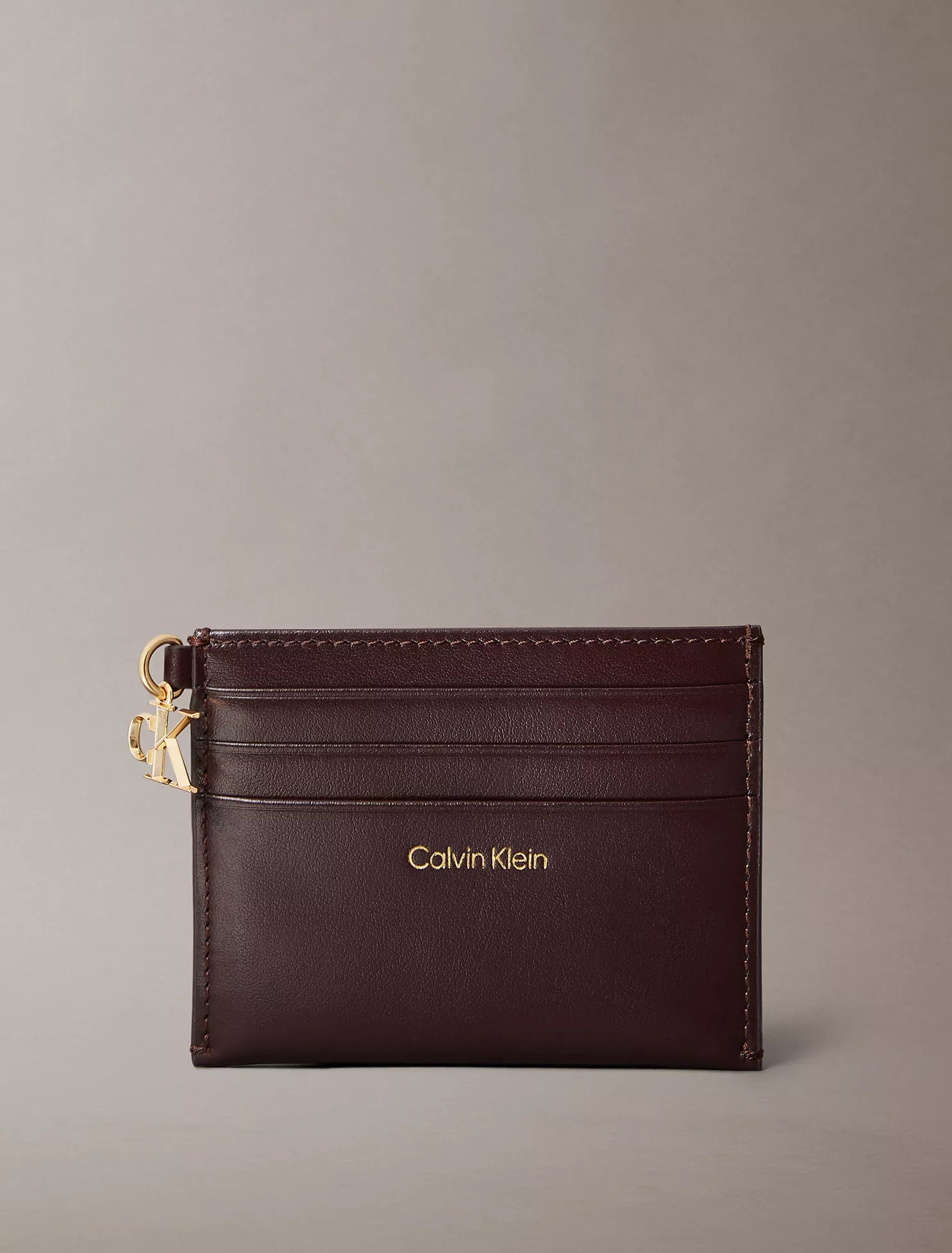 Calvin Klein - Leather Zip Card Case
