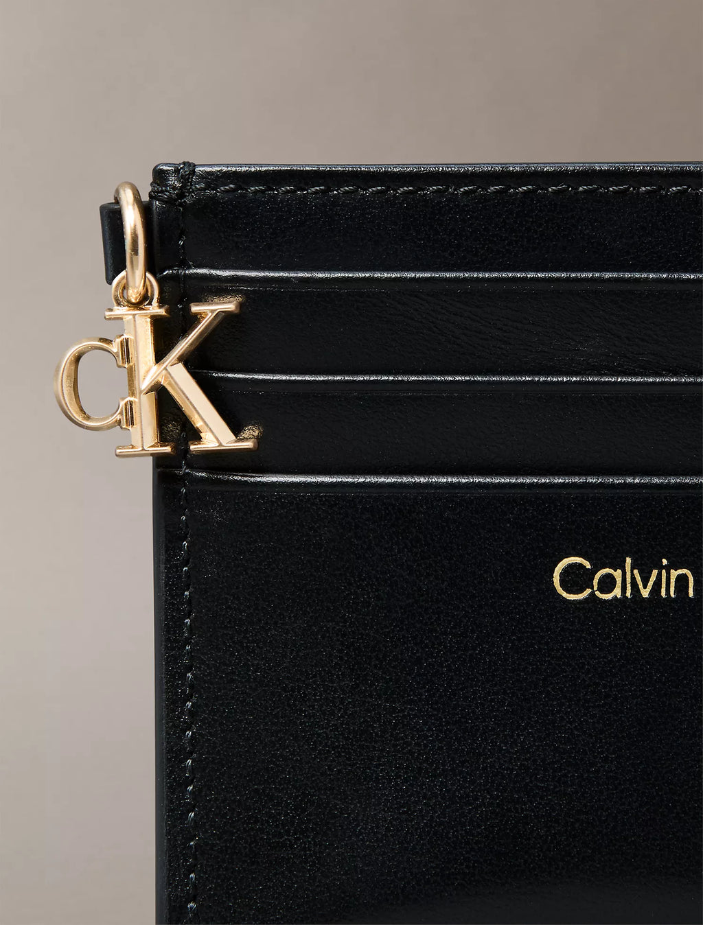 Calvin Klein - Leather Zip Card Case