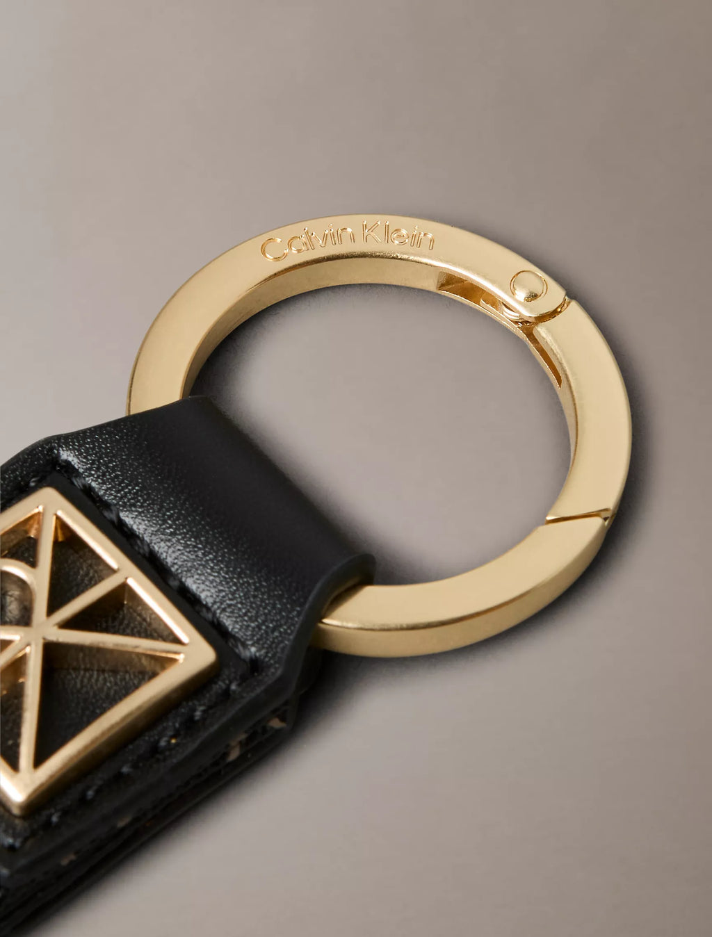 Calvin Klein - Allover Emblem Logo Key Fob