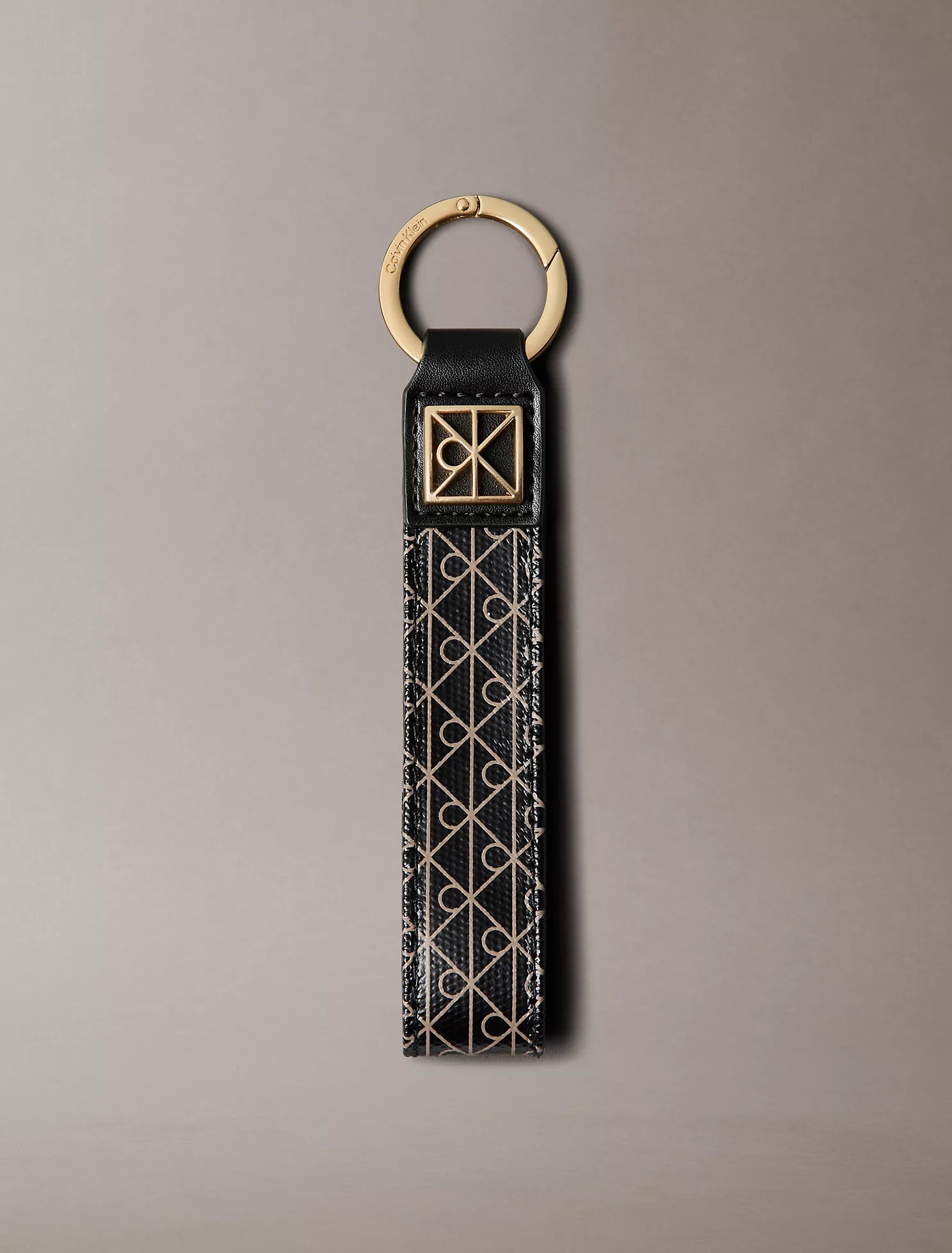 Calvin Klein - Allover Emblem Logo Key Fob