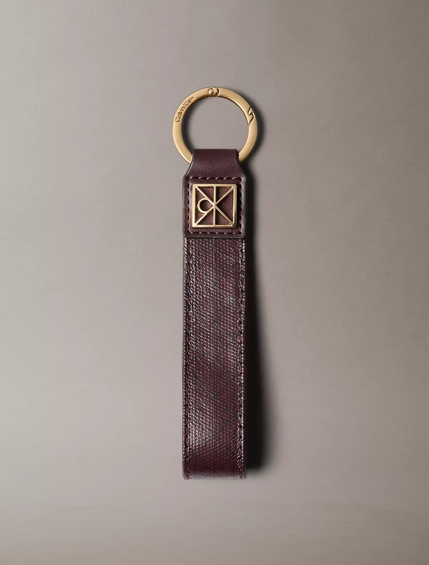 Calvin Klein - Allover Emblem Logo Key Fob