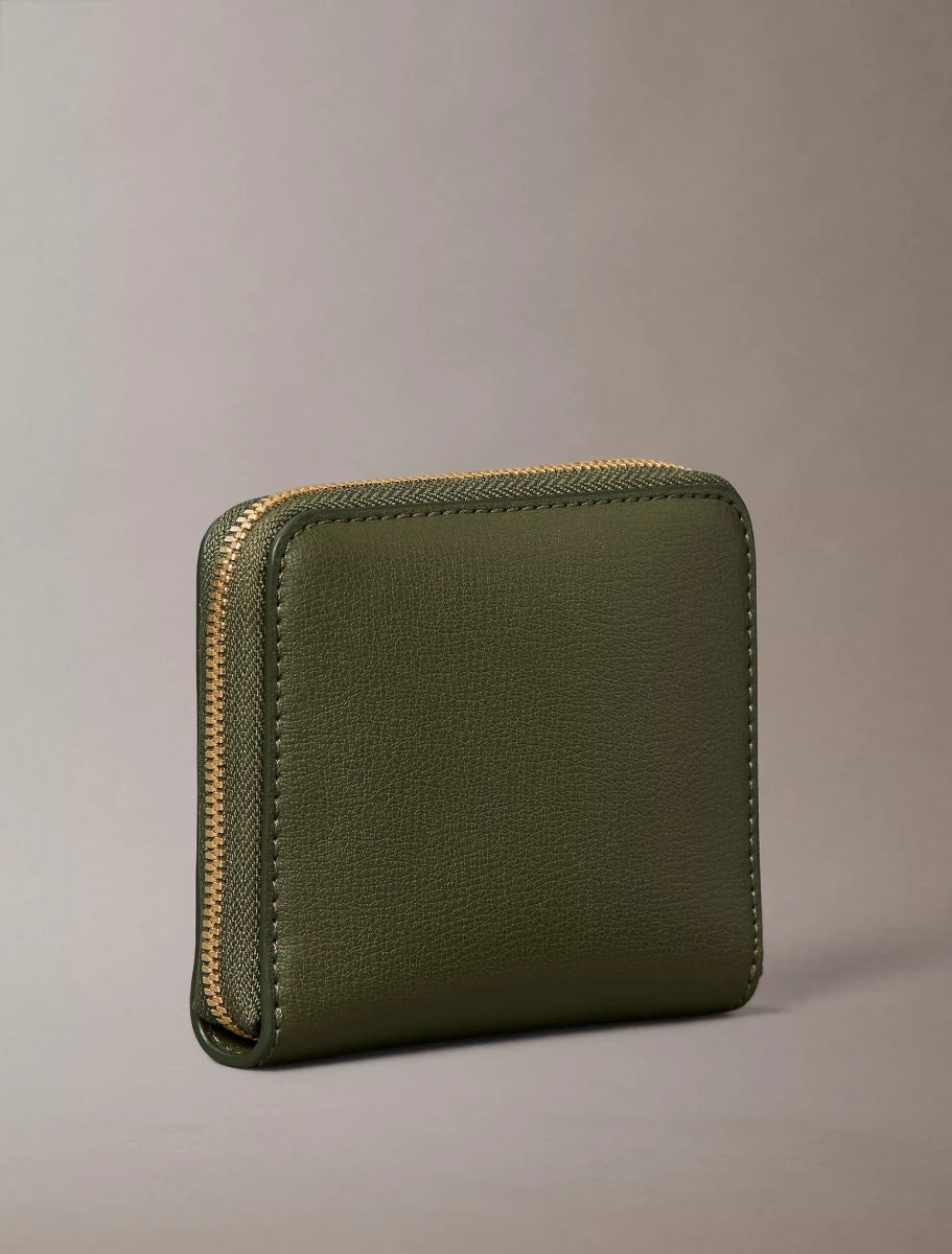 Calvin Klein - Foil Logo Square Zip Wallet - Brandatak Store