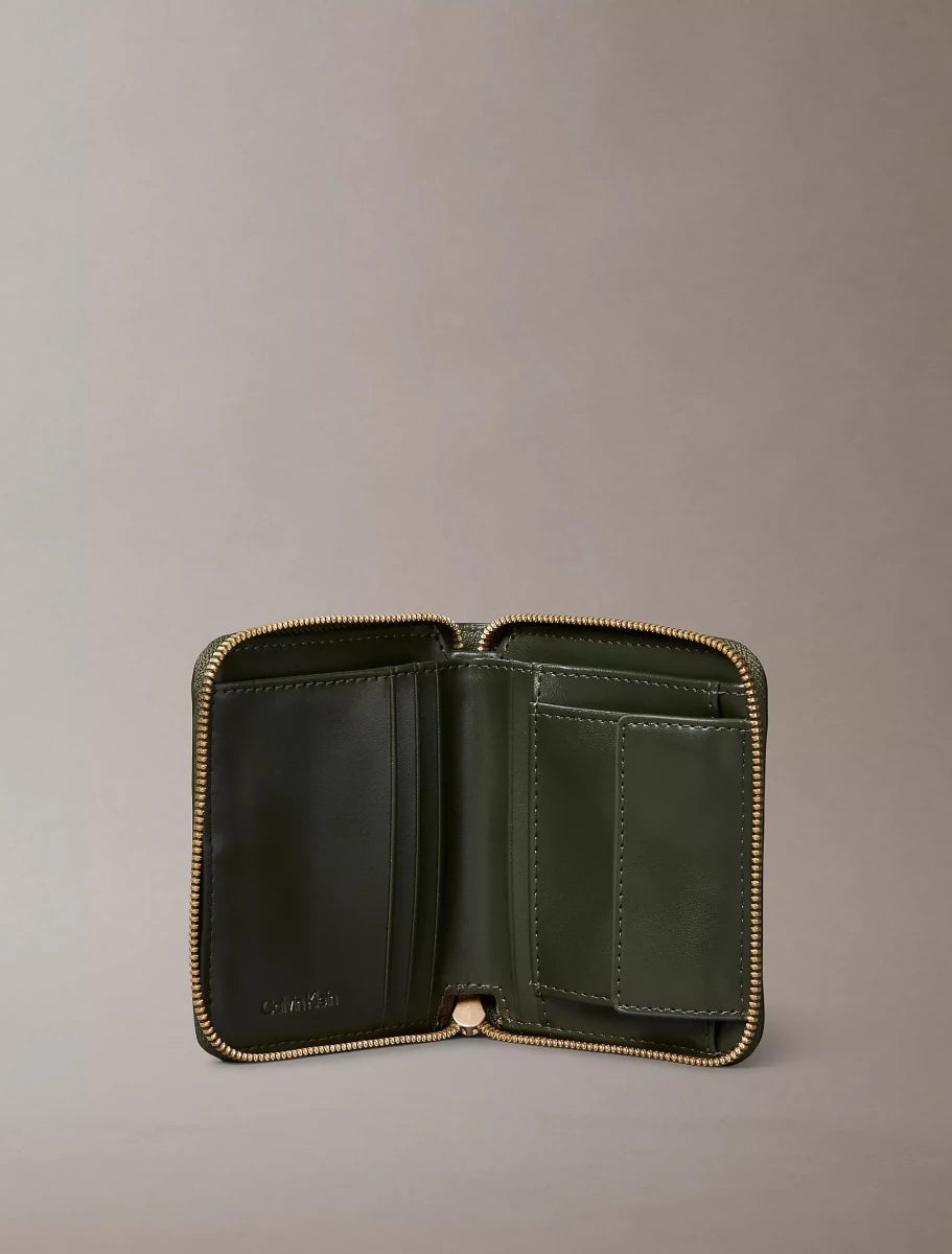 Calvin Klein - Foil Logo Square Zip Wallet - Brandatak Store