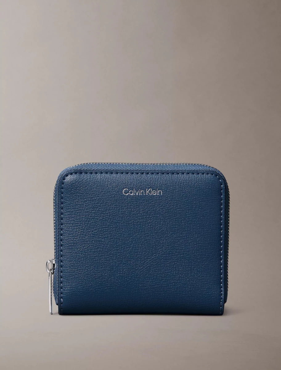 Calvin Klein - Foil Logo Square Zip Wallet - Brandatak Store