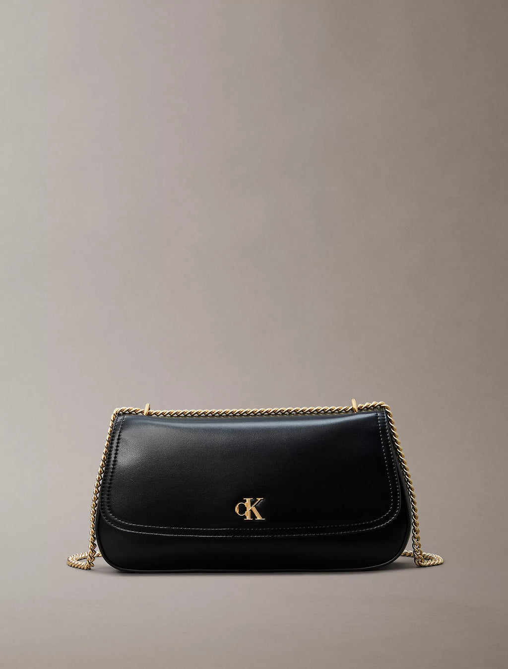 Calvin Klein - Monogram Hardware Chain Shoulder Bag
