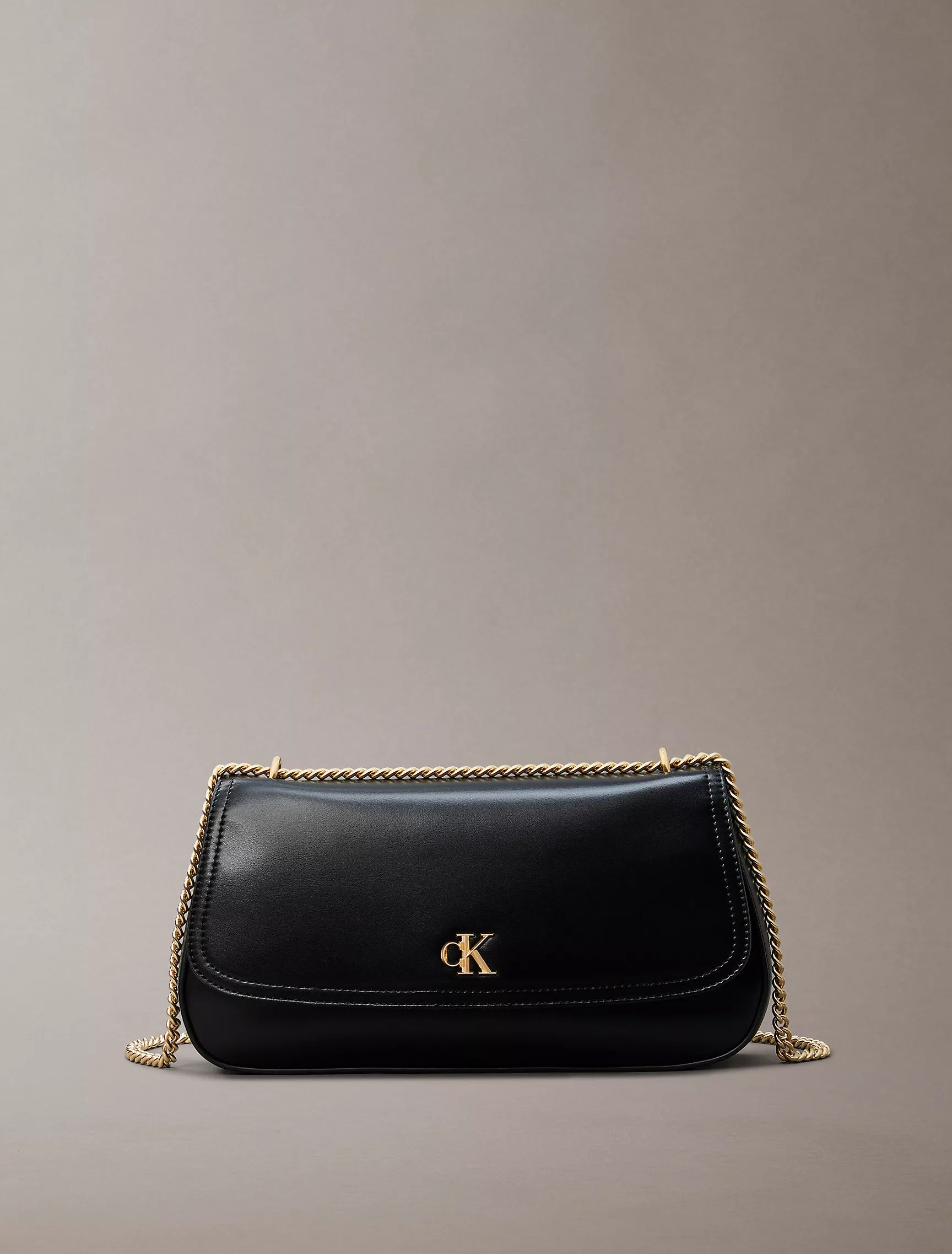 Calvin Klein - Monogram Hardware Chain Shoulder Bag