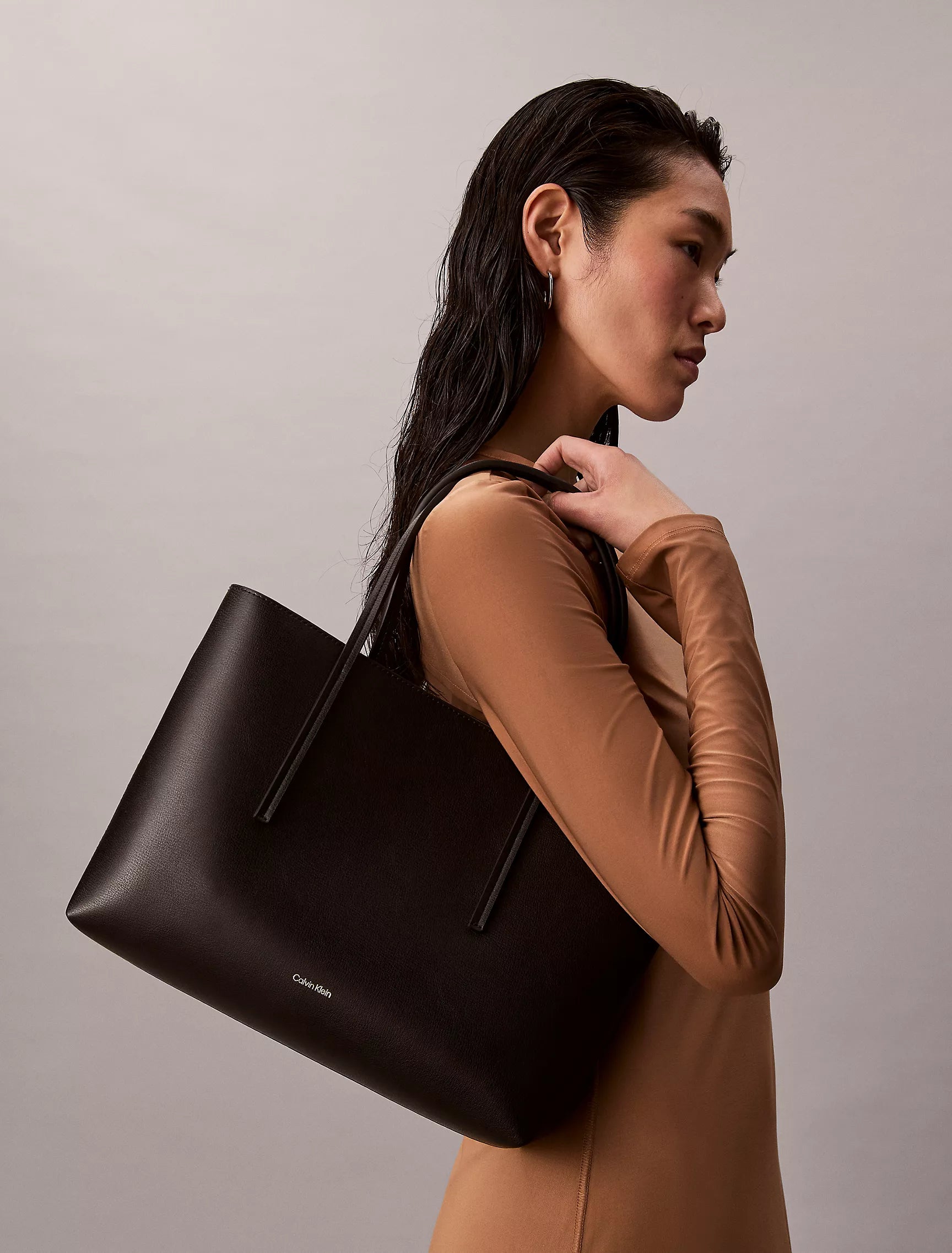 Calvin Klein - Foil Logo Small Tote Bag