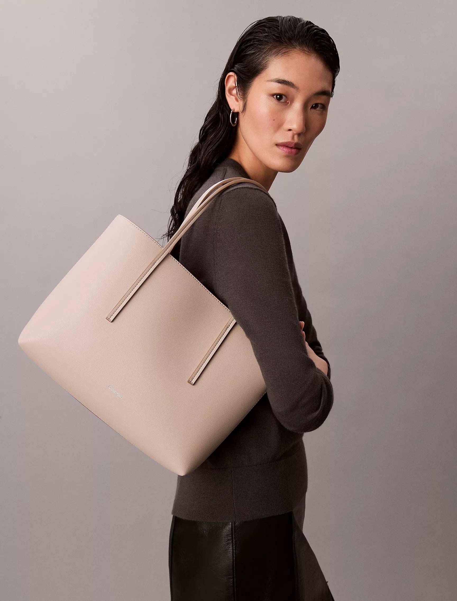 Calvin Klein - Foil Logo Small Tote Bag