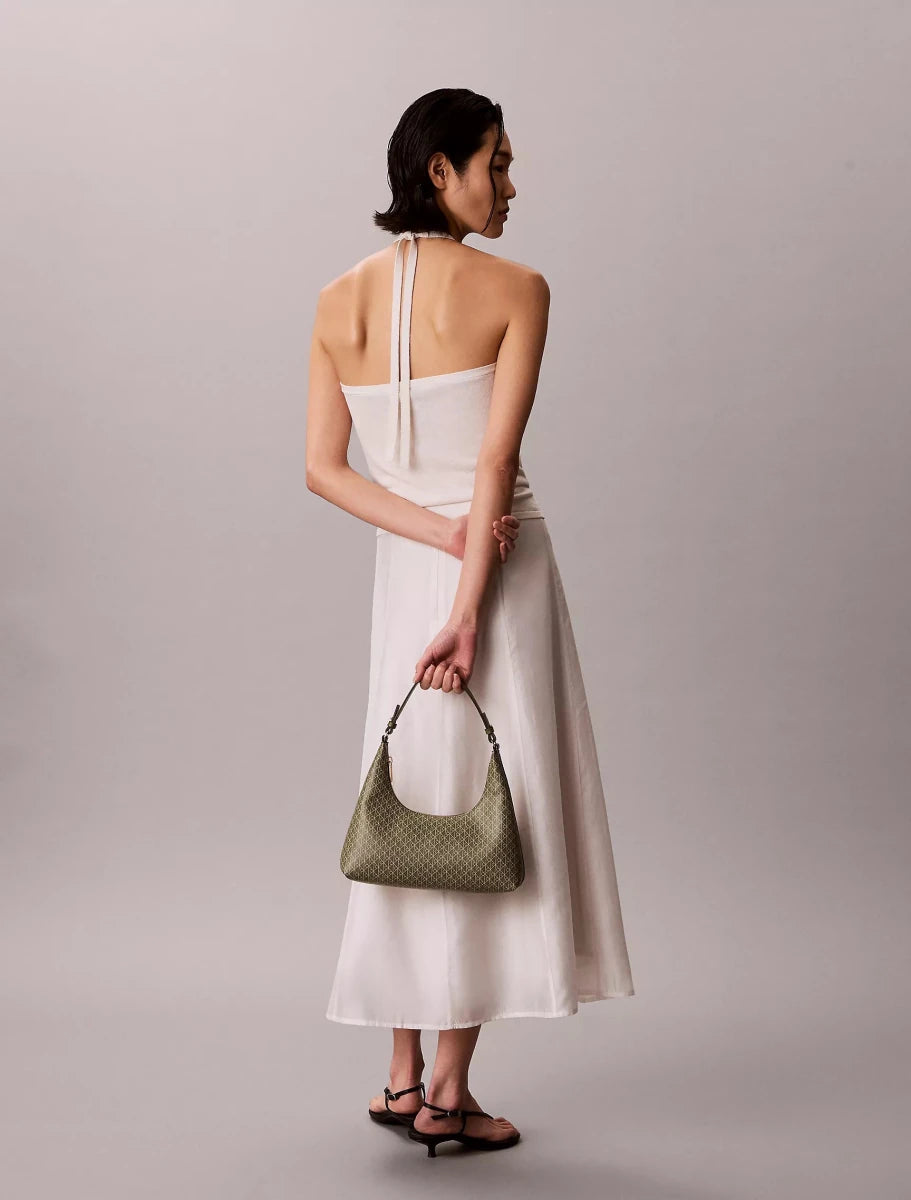 Calvin Klein - Allover Emblem Logo Shoulder Bag - Brandatak Store