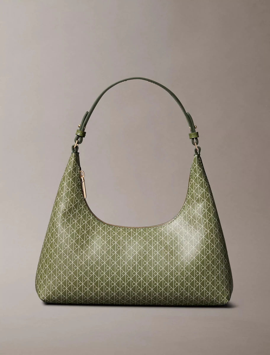 Calvin Klein - Allover Emblem Logo Shoulder Bag - Brandatak Store