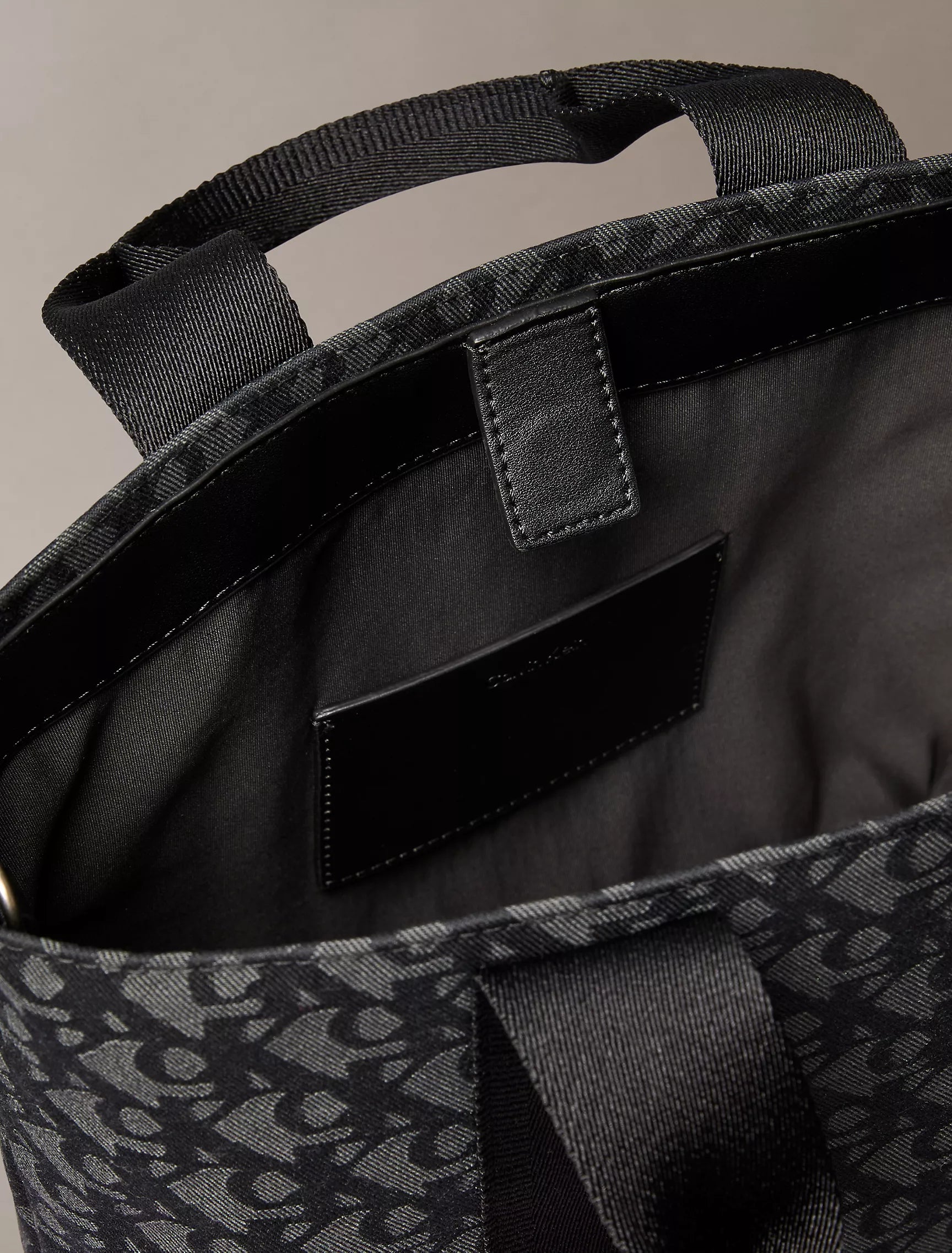 Calvin Klein - Ultralight Logo Jacquard Mini Tote Bag