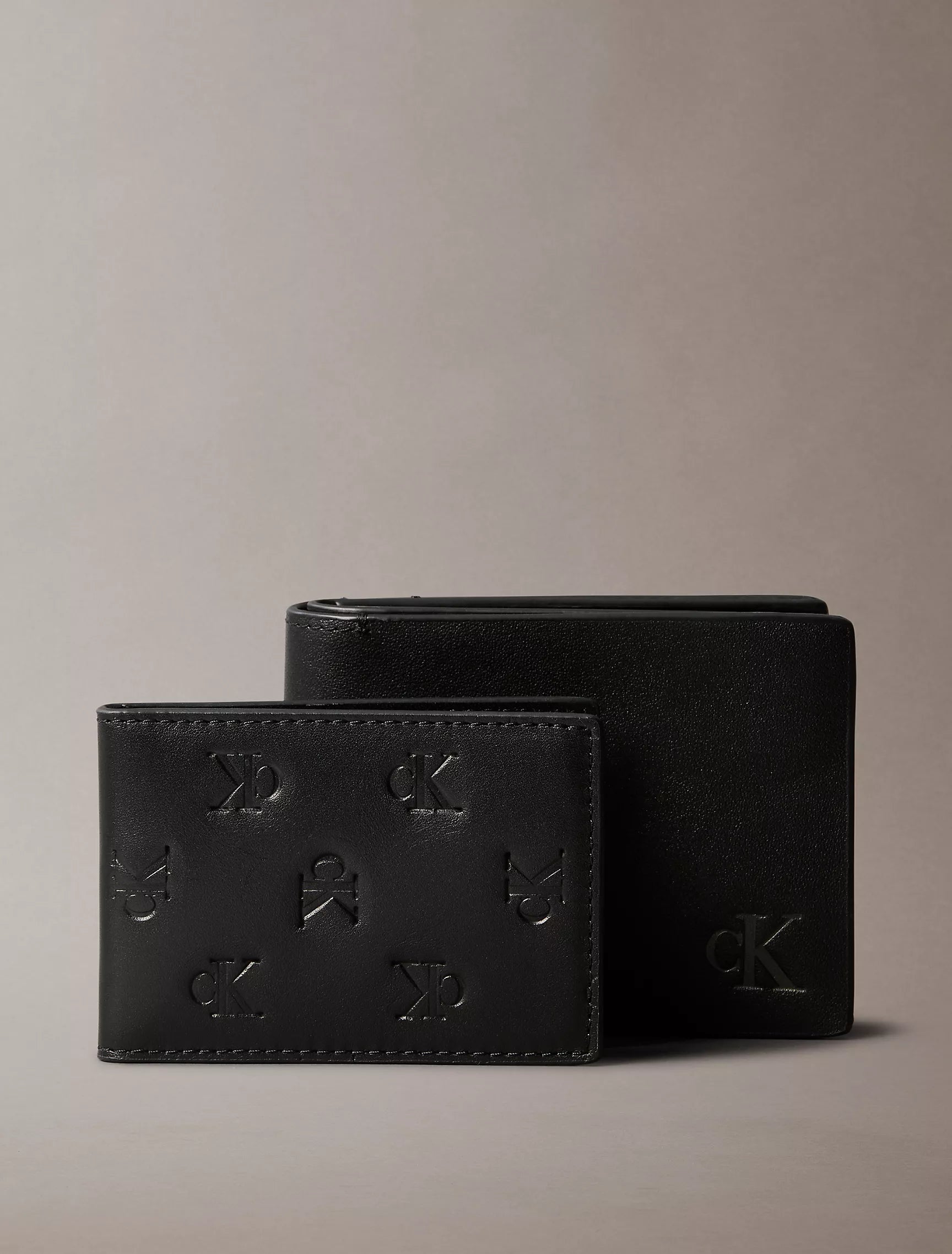 Allover Monogram Logo Bifold Wallet + Card Case