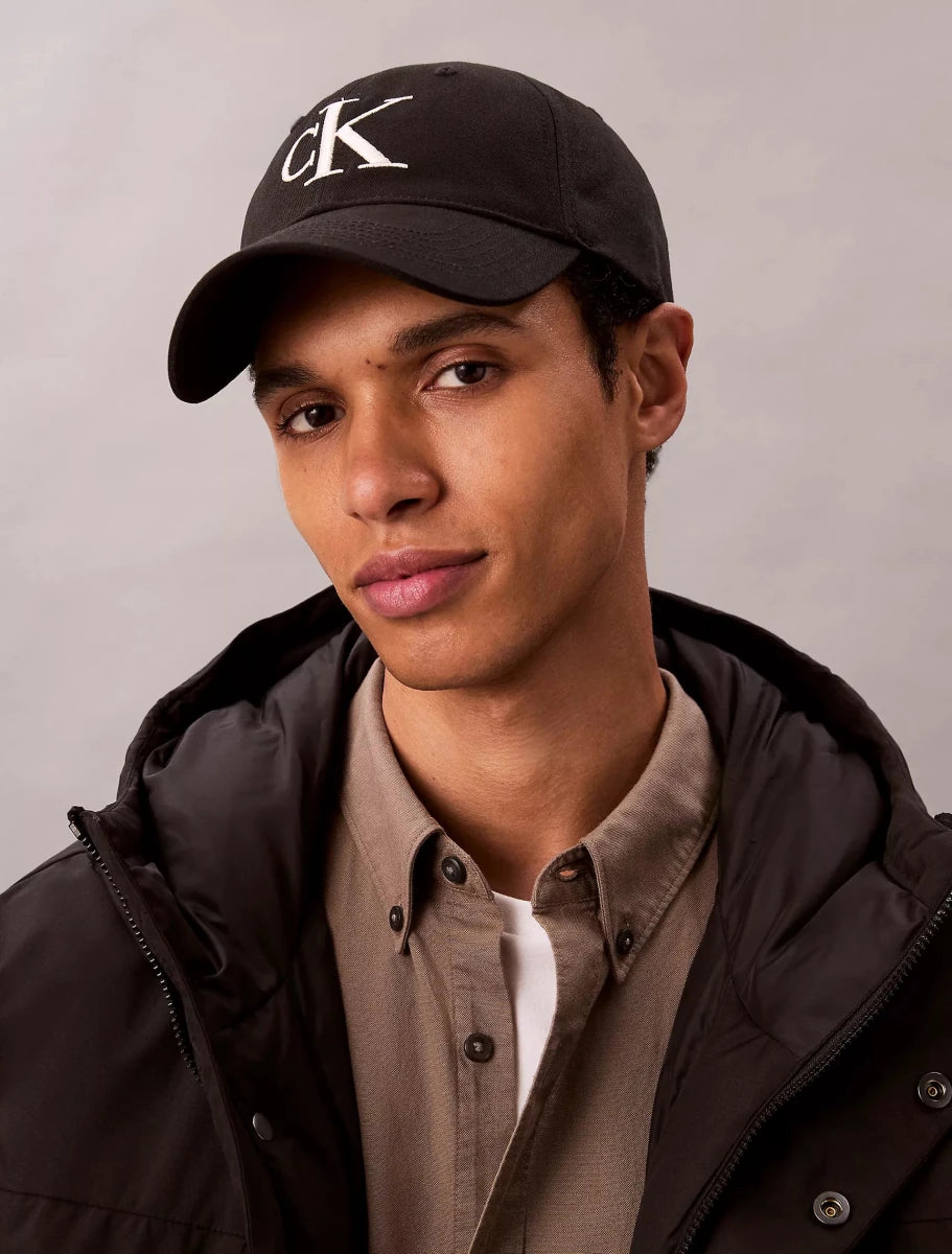 Calvin Klein - Twill Embroidered Monogram Cap - Brandatak Store
