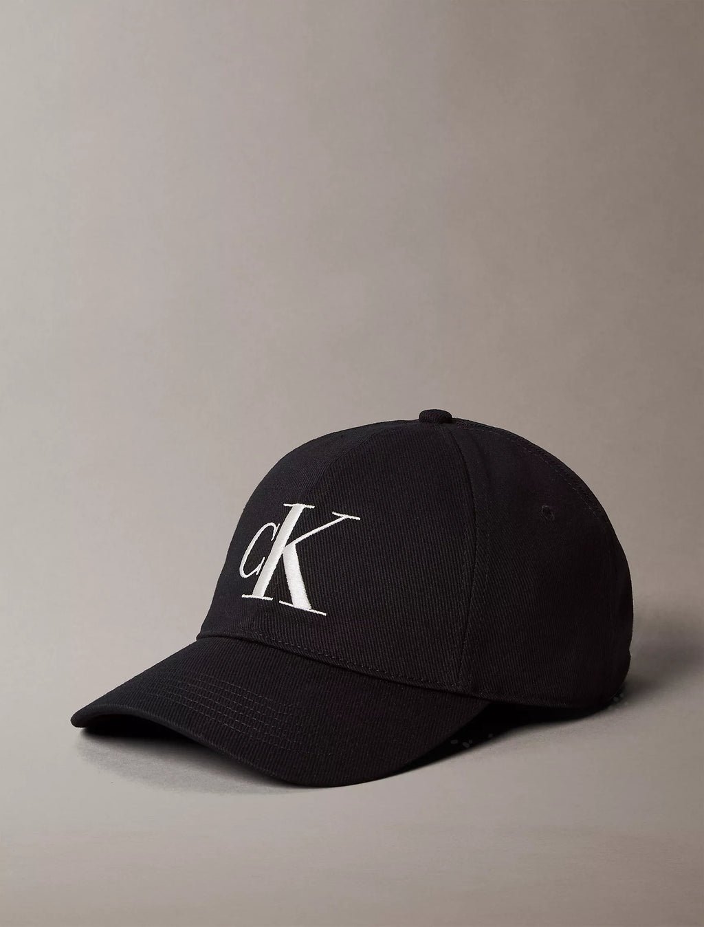Twill Embroidered Monogram Logo Cap