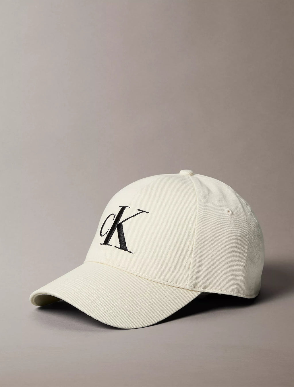 Twill Embroidered Monogram Logo Cap