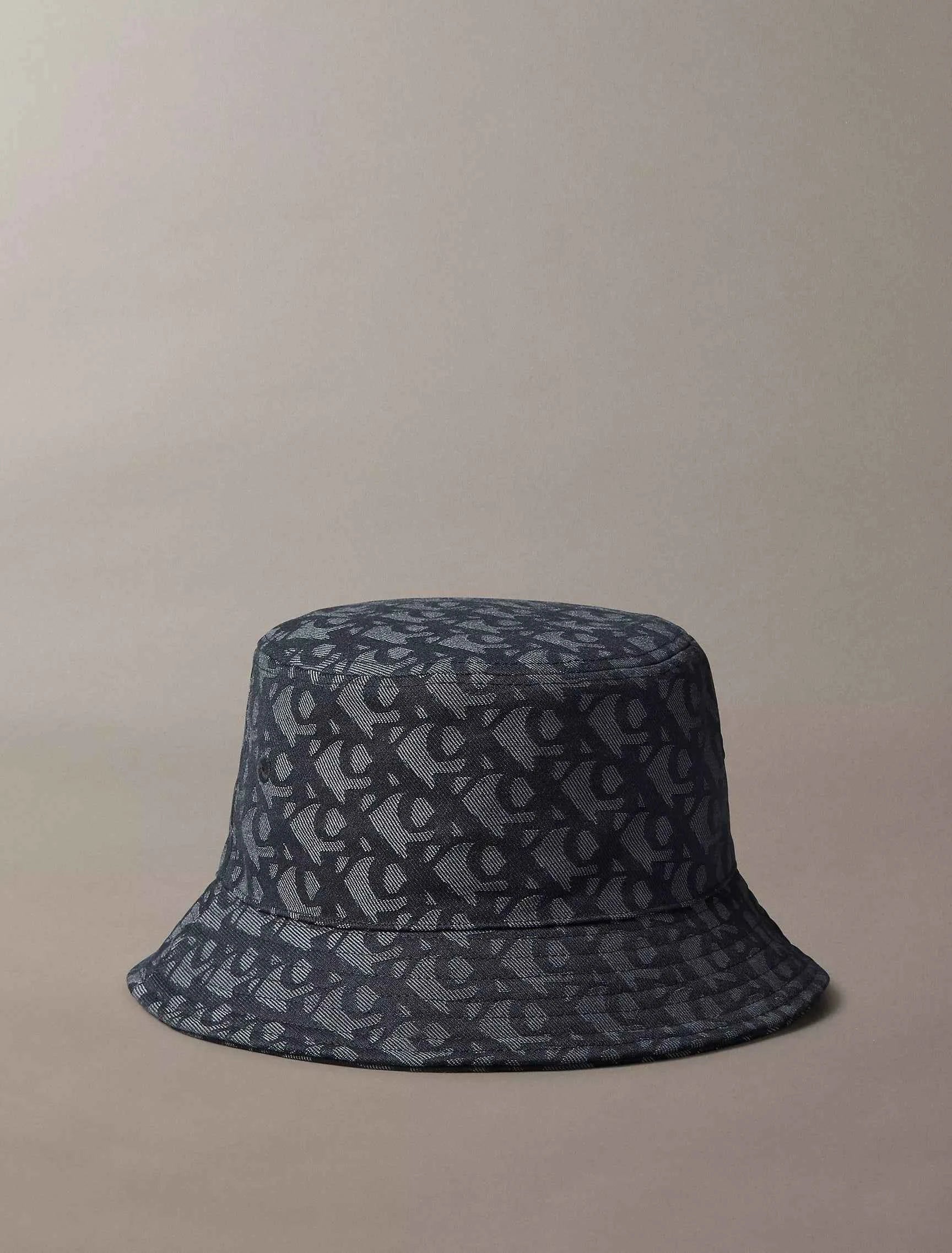 Calvin Klein - Allover Monogram Jacquard Bucket Hat