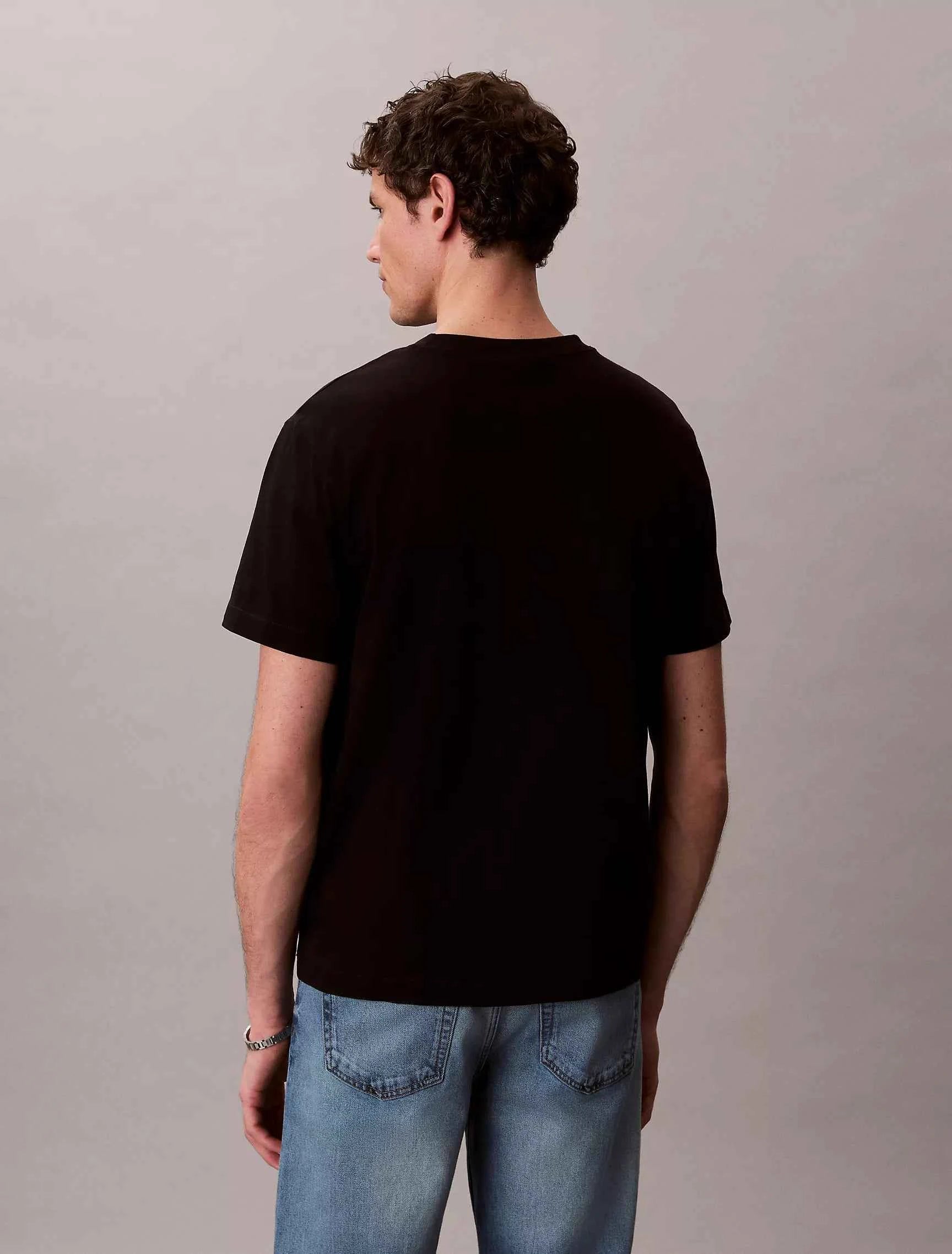 Calvin Klein - Embroidered Monogram Relaxed T-Shirt