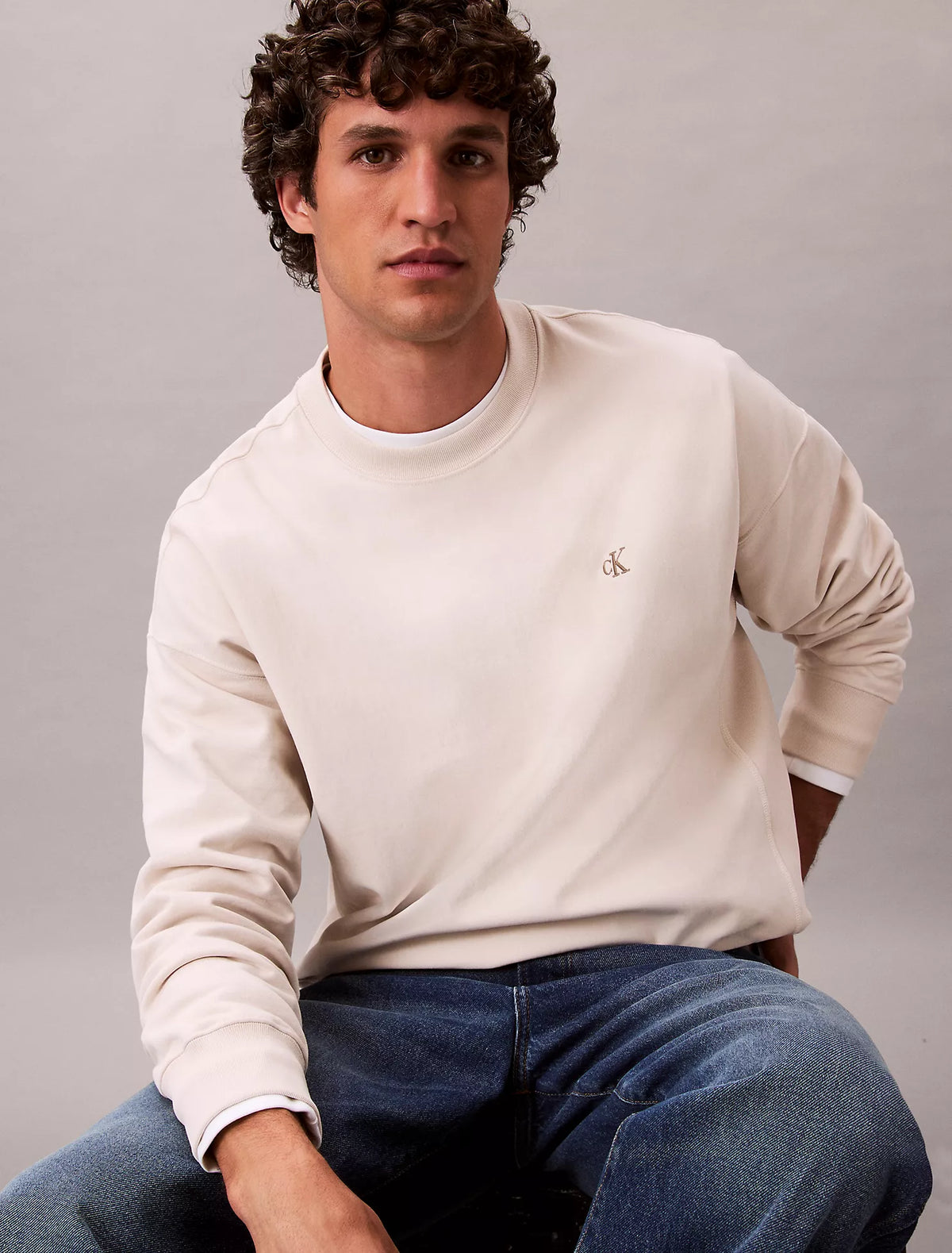 Calvin Klein - Premium Terry Relaxed Sweatshirt