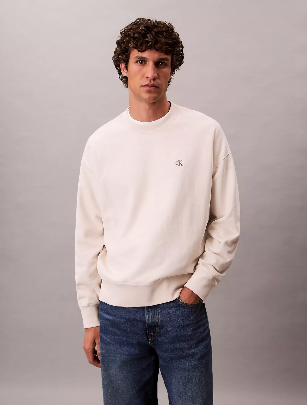 Calvin Klein - Premium Terry Relaxed Sweatshirt