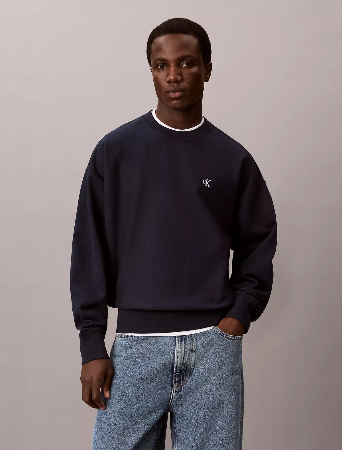 Calvin Klein - Premium Terry Relaxed Sweatshirt