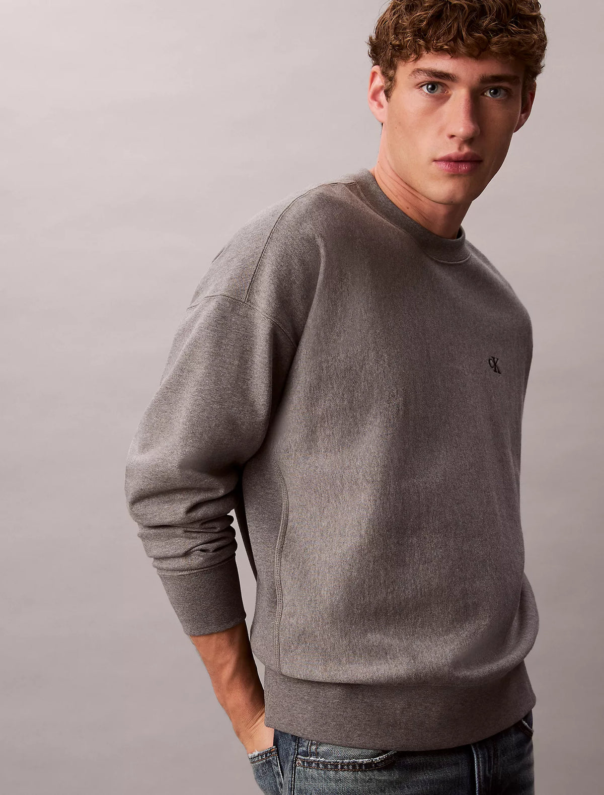 Calvin Klein - Premium Terry Relaxed Sweatshirt