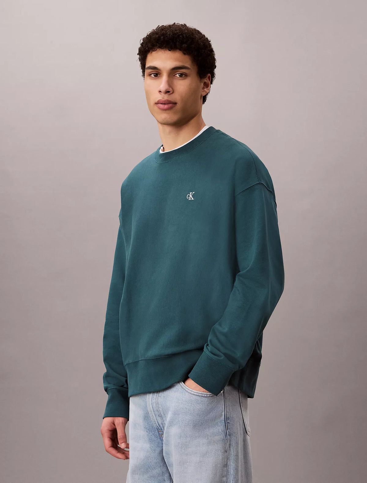 Calvin Klein - Premium Terry Relaxed Sweatshirt