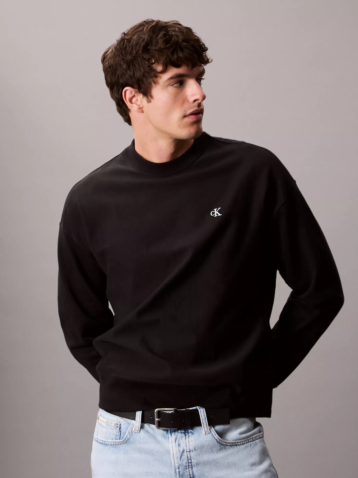 Calvin Klein - Premium Terry Relaxed Sweatshirt