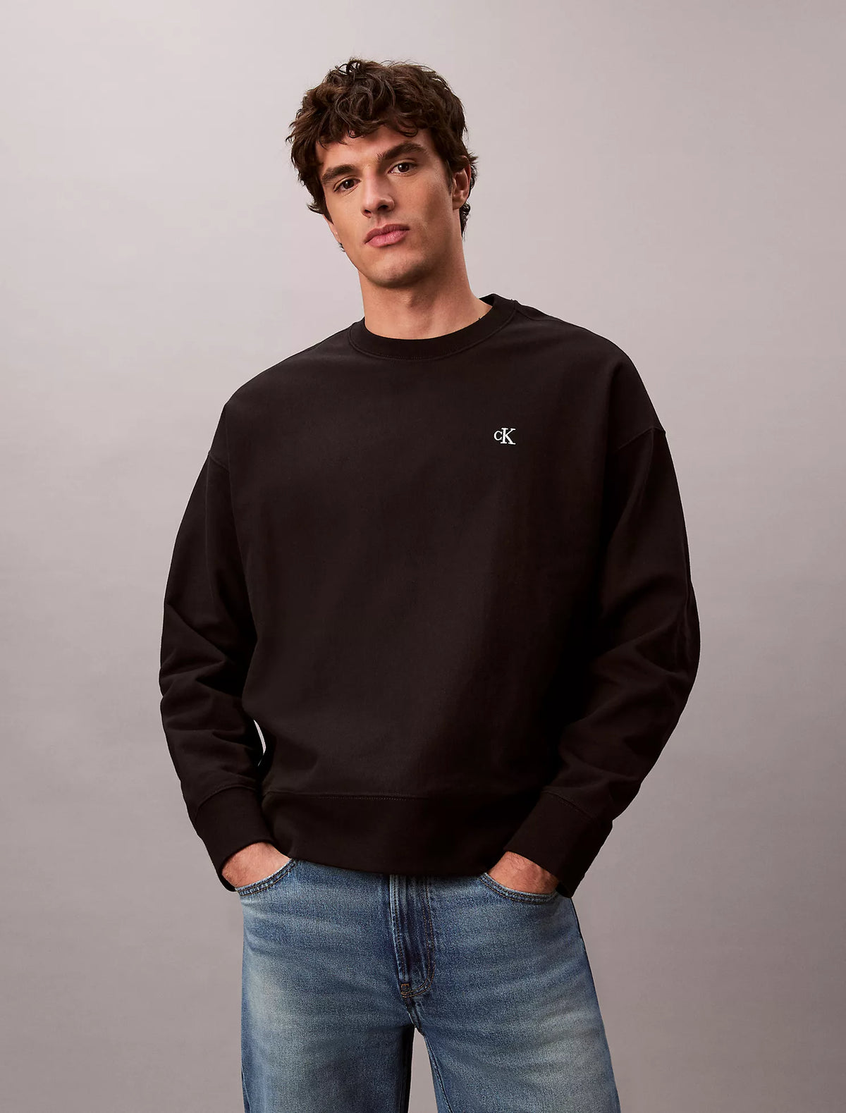Calvin Klein - Premium Terry Relaxed Sweatshirt