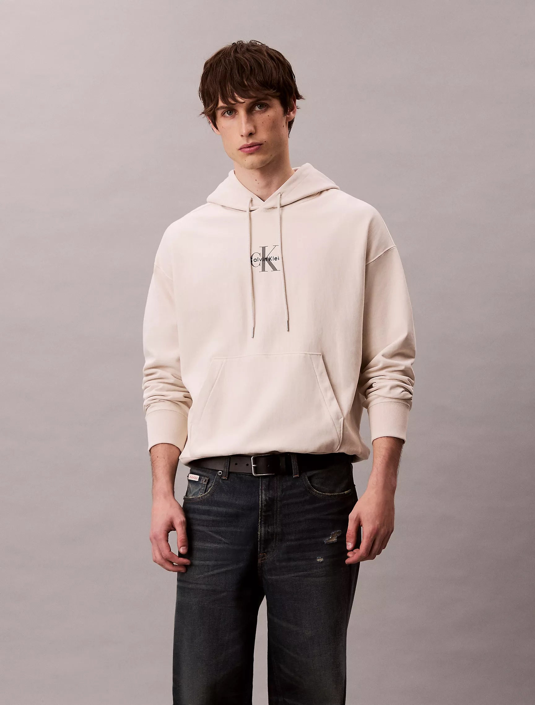 Calvin Klein - Monologo Premium Fleece Hoodie