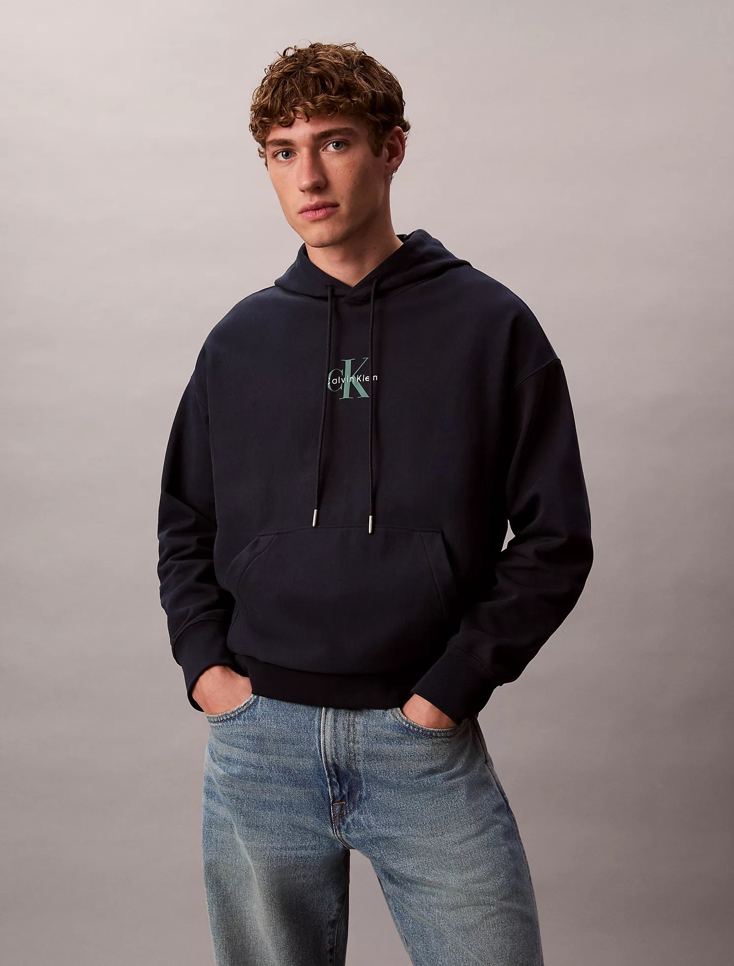 Calvin Klein - Monologo Premium Fleece Hoodie
