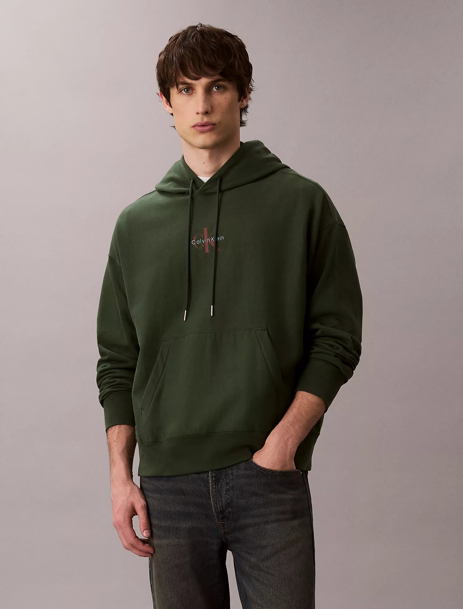 Calvin Klein - Monologo Premium Fleece Hoodie