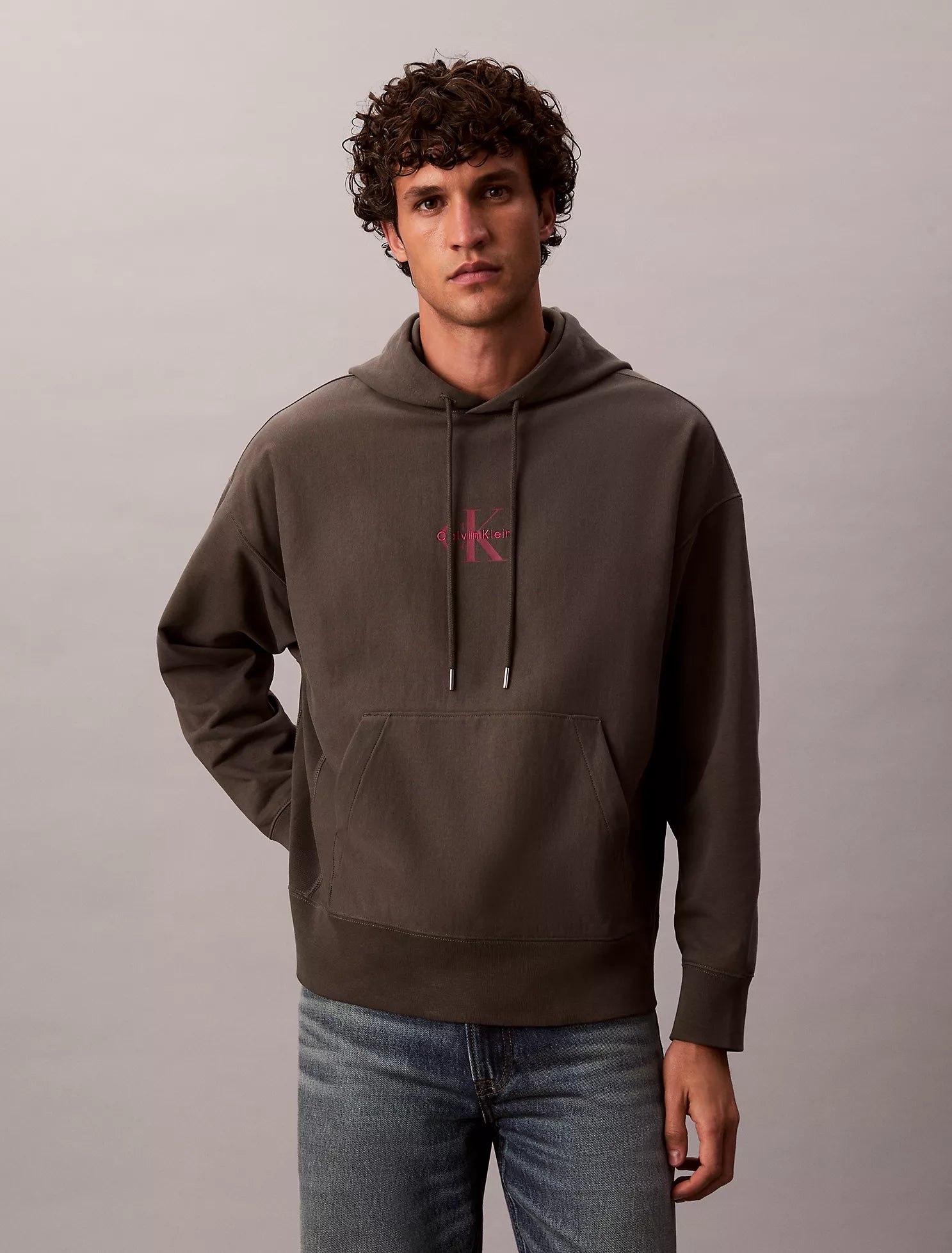 Calvin Klein - Monologo Premium Fleece Hoodie