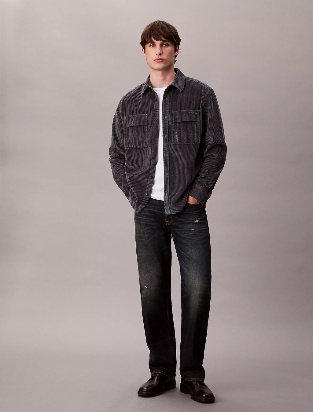 Calvin Klein - Corduroy Relaxed Button-Down Shirt