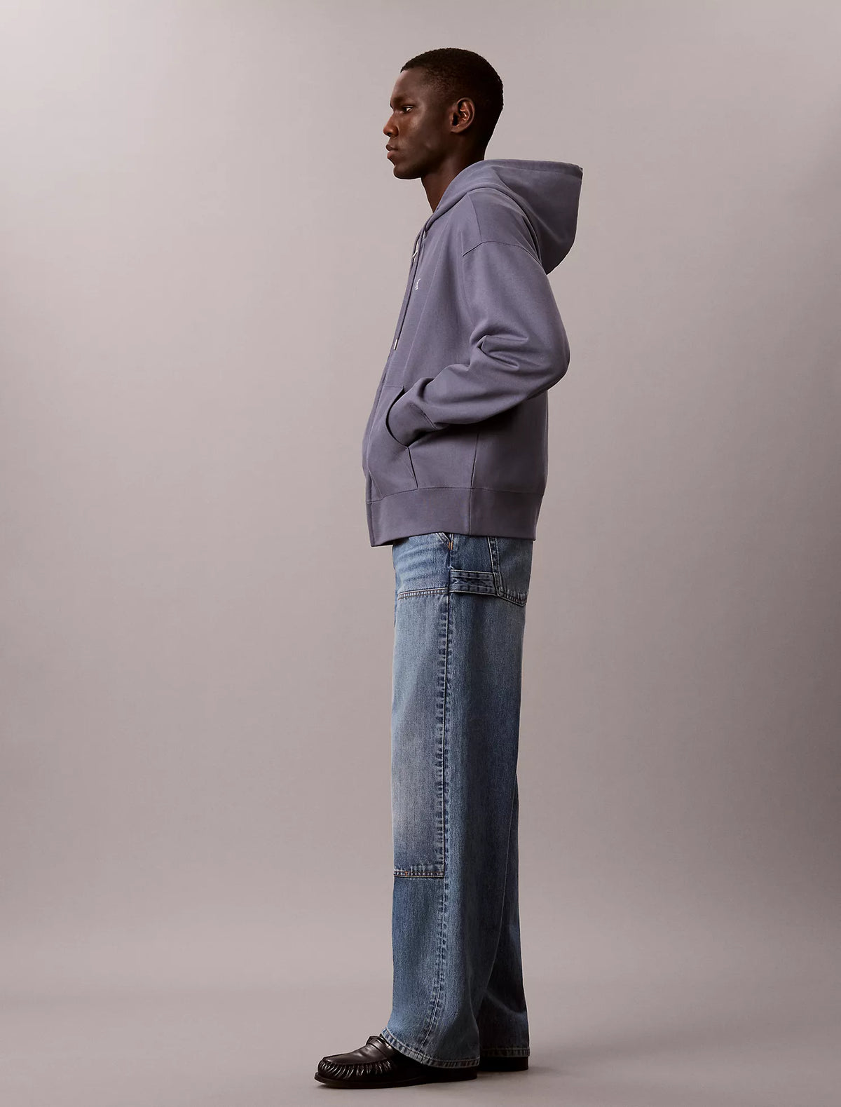 Calvin Klein - Premium Terry Relaxed Zip Hoodie