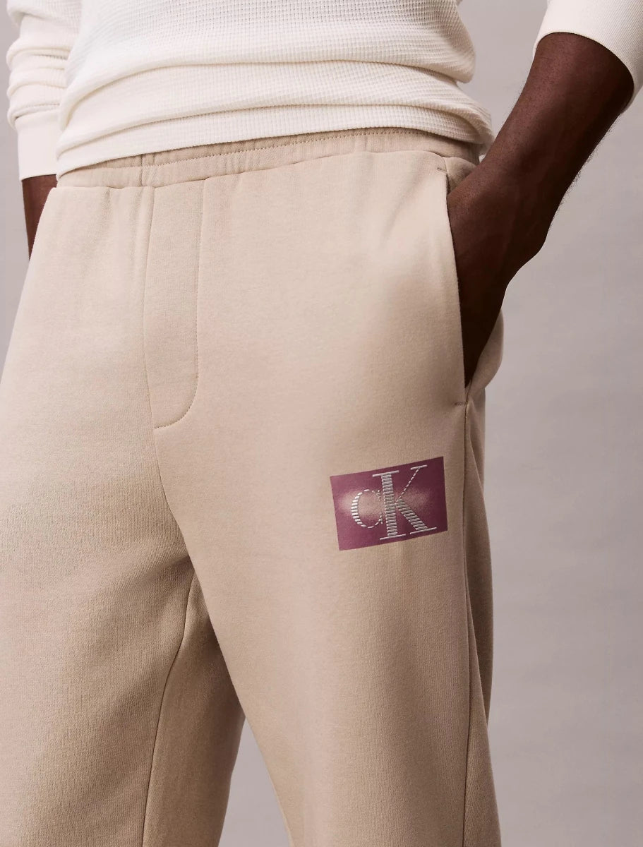 Calvin Klein - Fleece Monogram Graphic Joggers - Brandatak Store