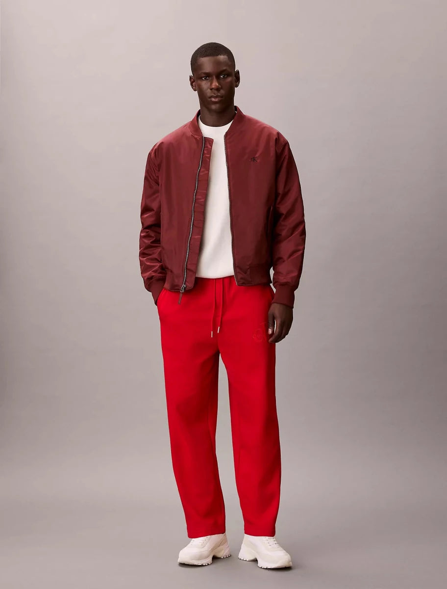 Calvin Klein - Fleece Velvet Monologo Sweatpants - Brandatak Store