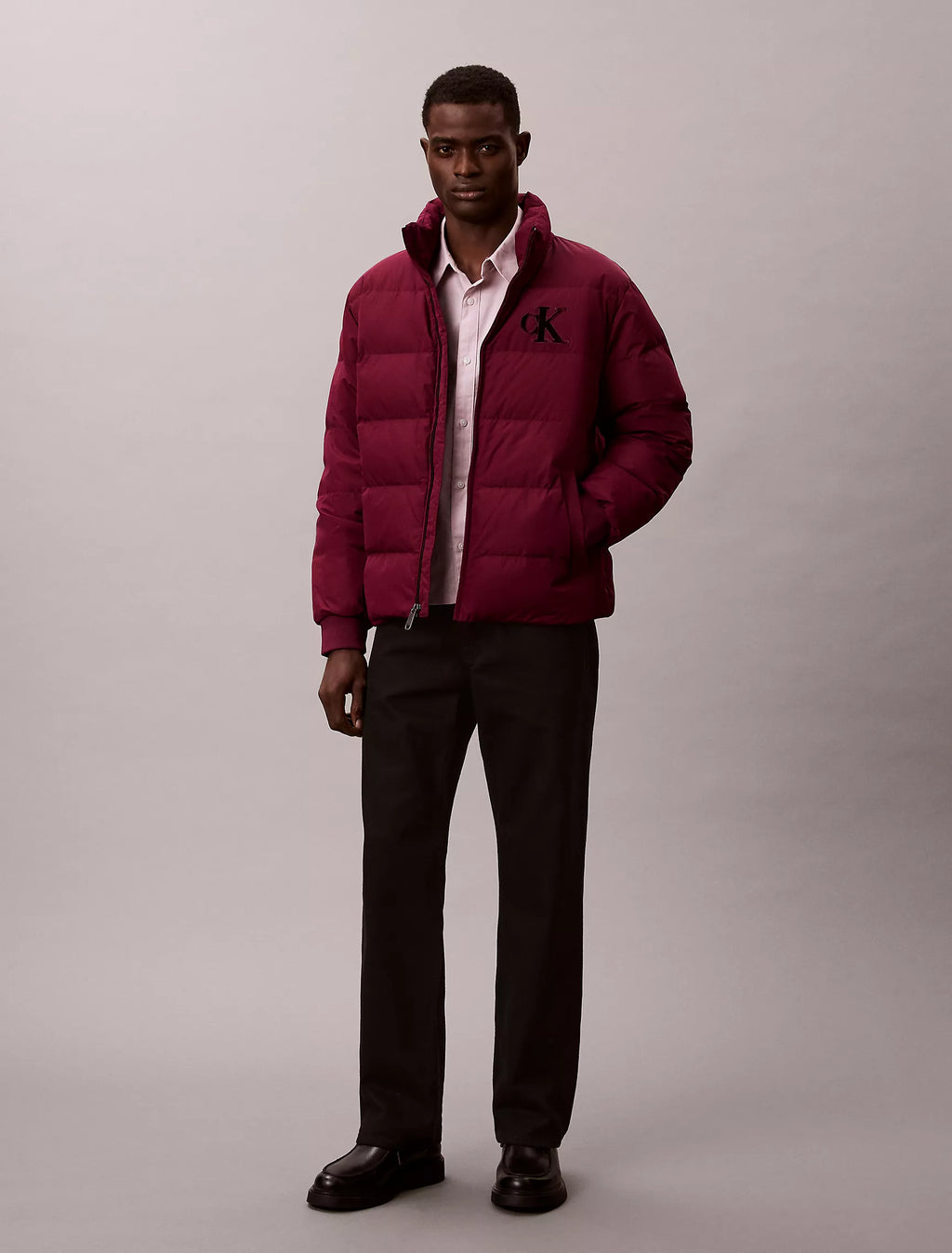Calvin Klein - Chenille Monogram Puffer Jacket