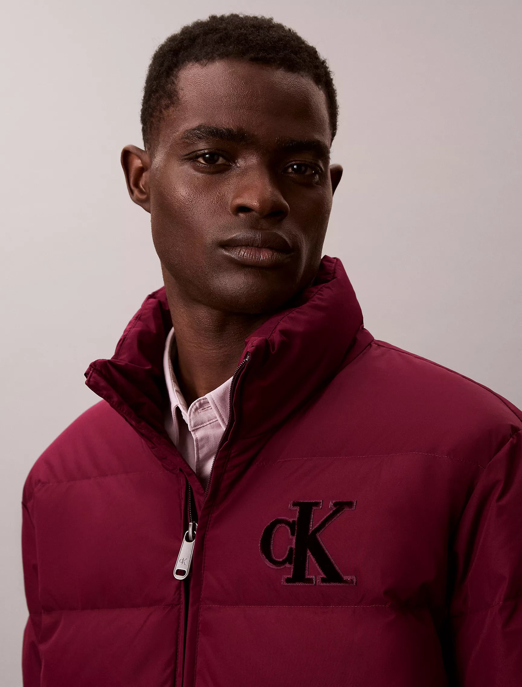 Calvin Klein - Chenille Monogram Puffer Jacket