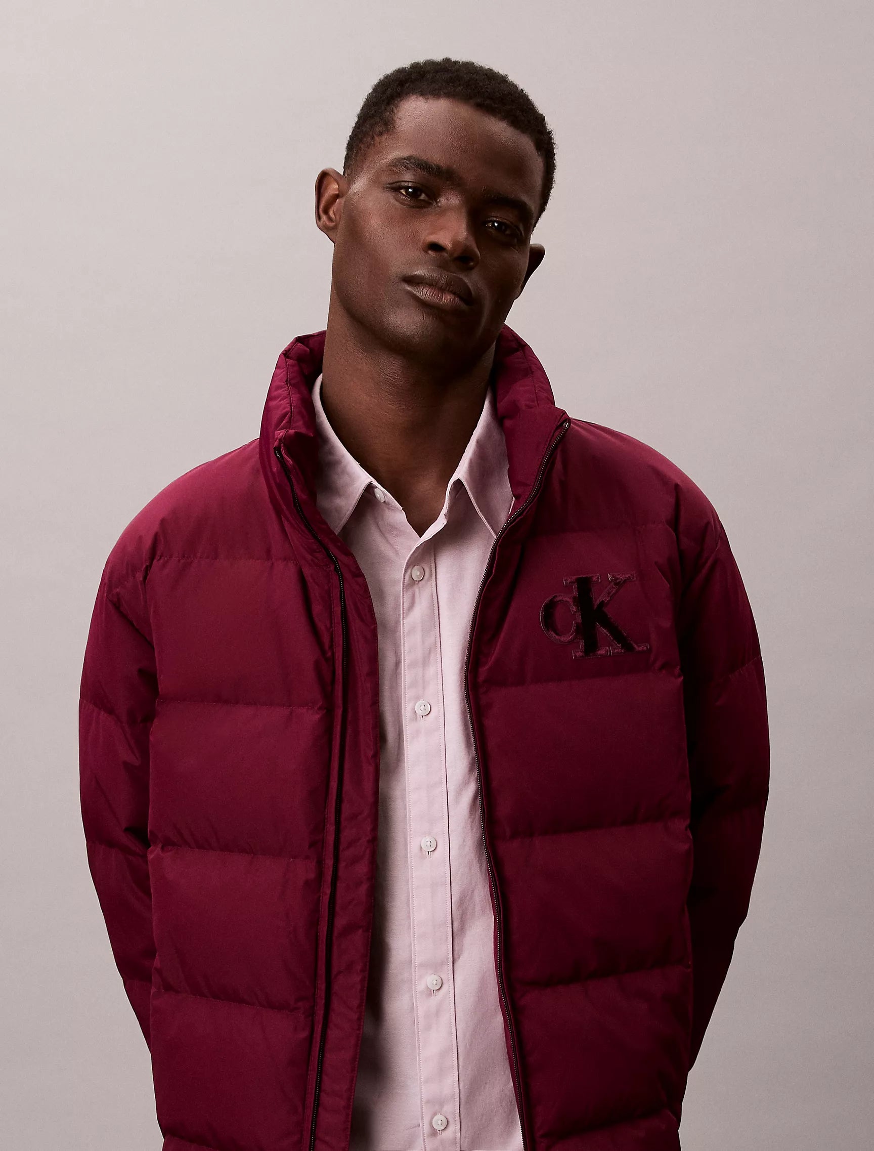 Calvin Klein - Chenille Monogram Puffer Jacket