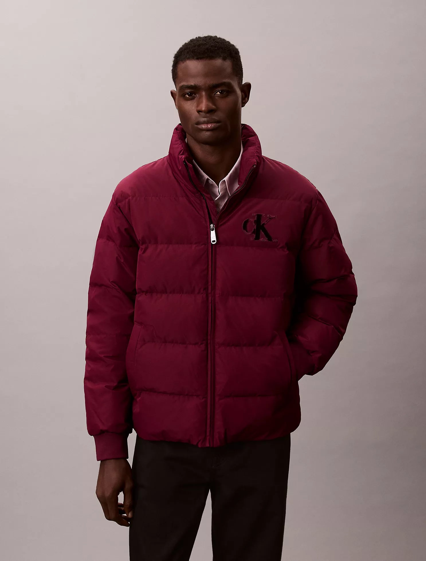 Calvin Klein - Chenille Monogram Puffer Jacket