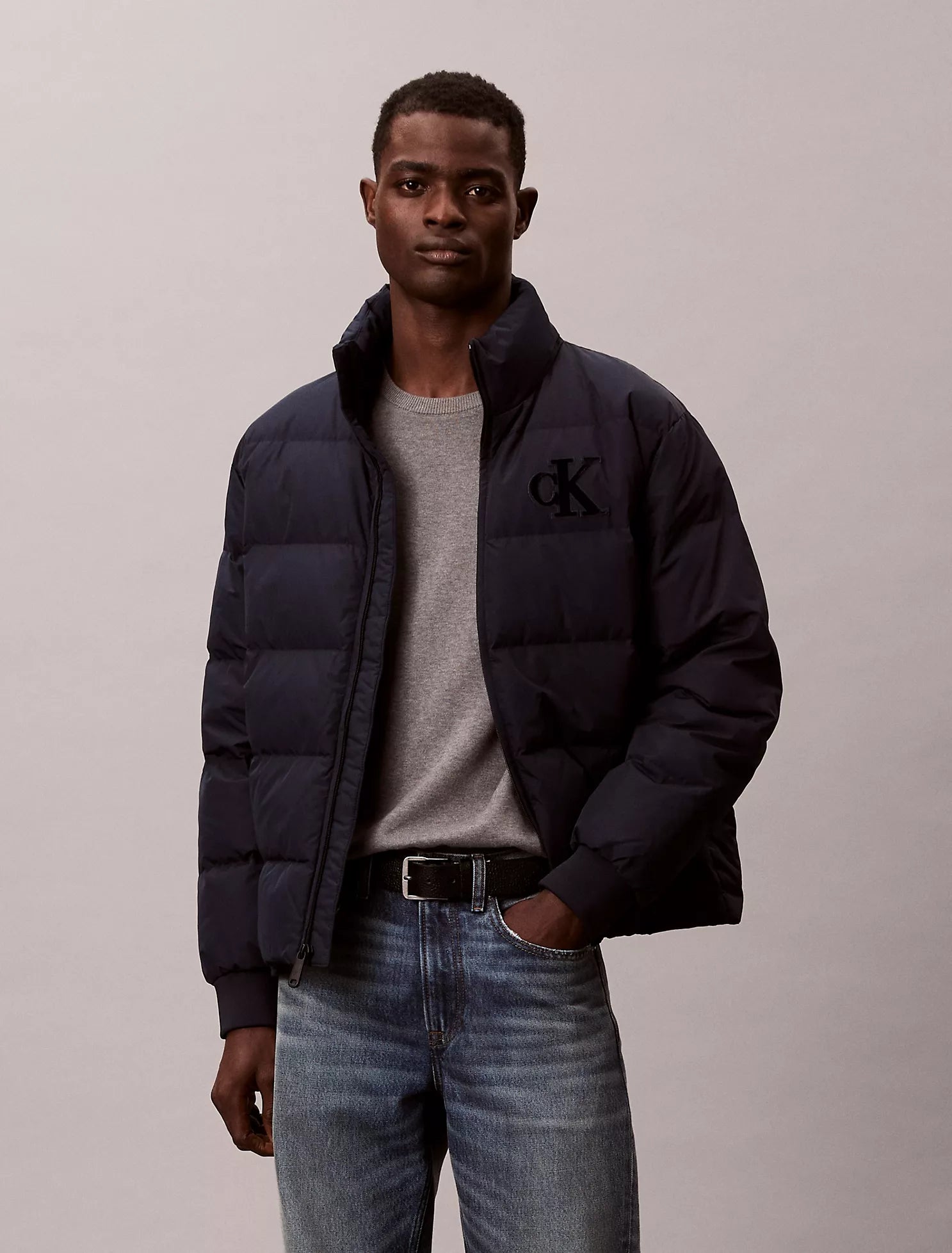 Calvin Klein - Chenille Monogram Puffer Jacket