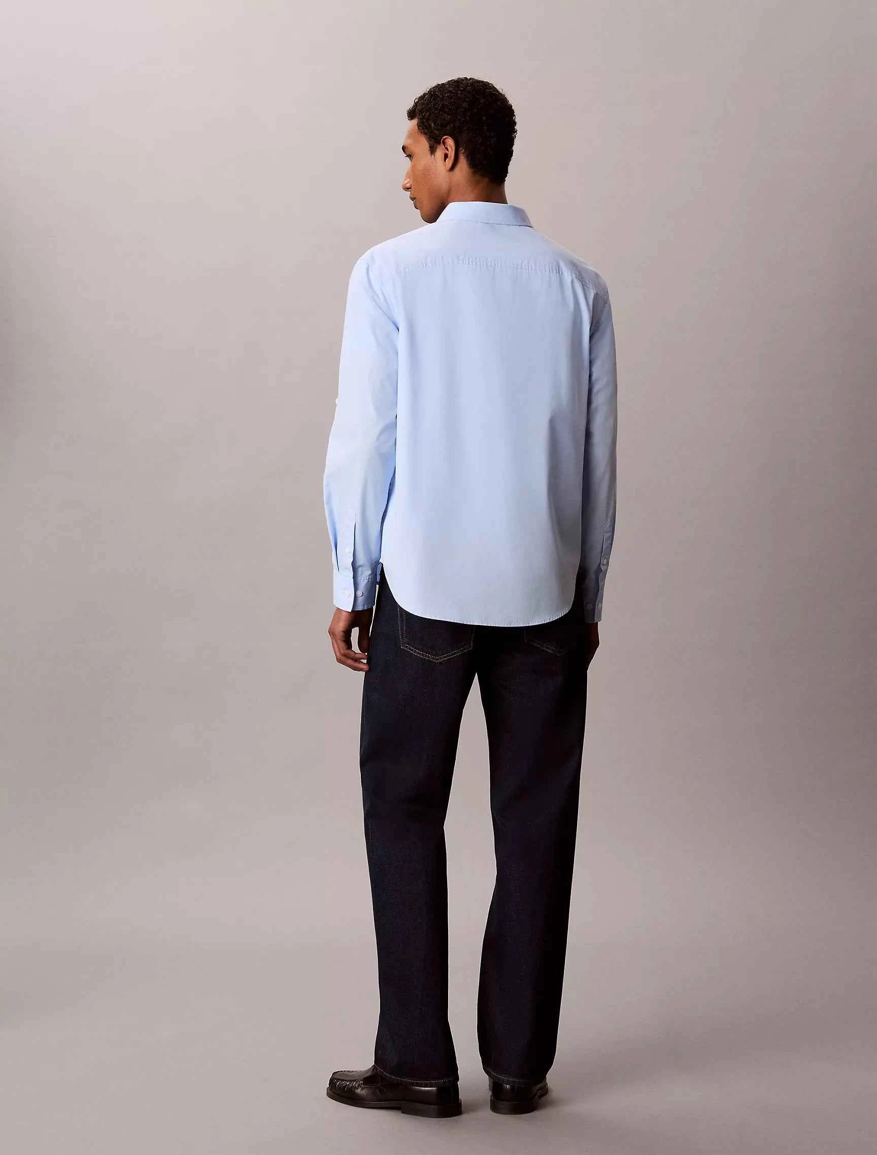 Calvin Klein - Utility Washed Poplin Easy Shirt