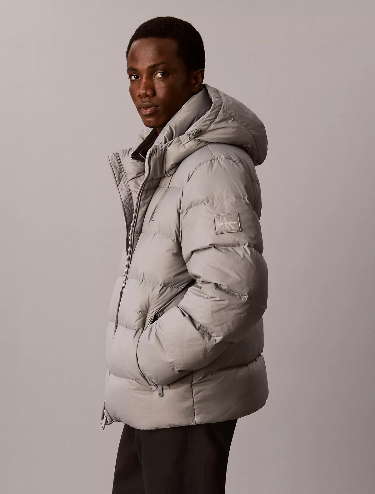 Calvin Klein -  Nylon Relaxed Puffer Jacket