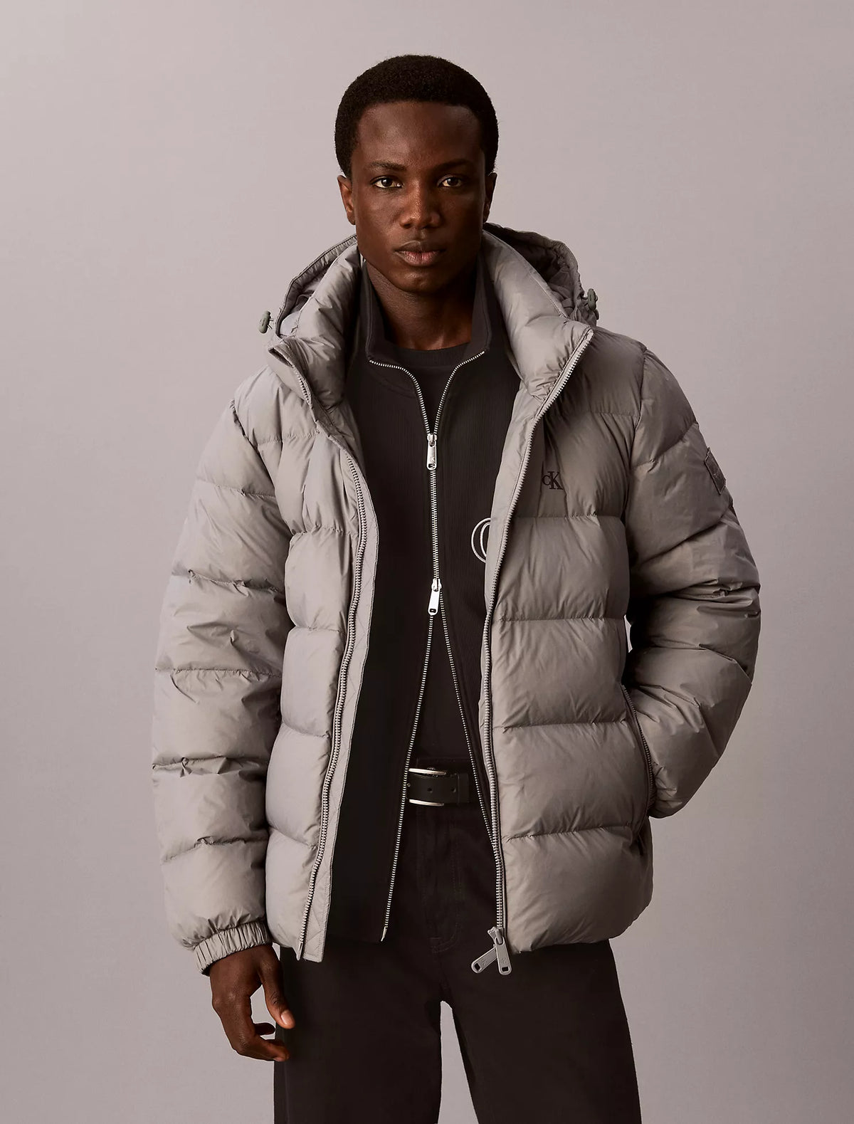 Calvin Klein -  Nylon Relaxed Puffer Jacket
